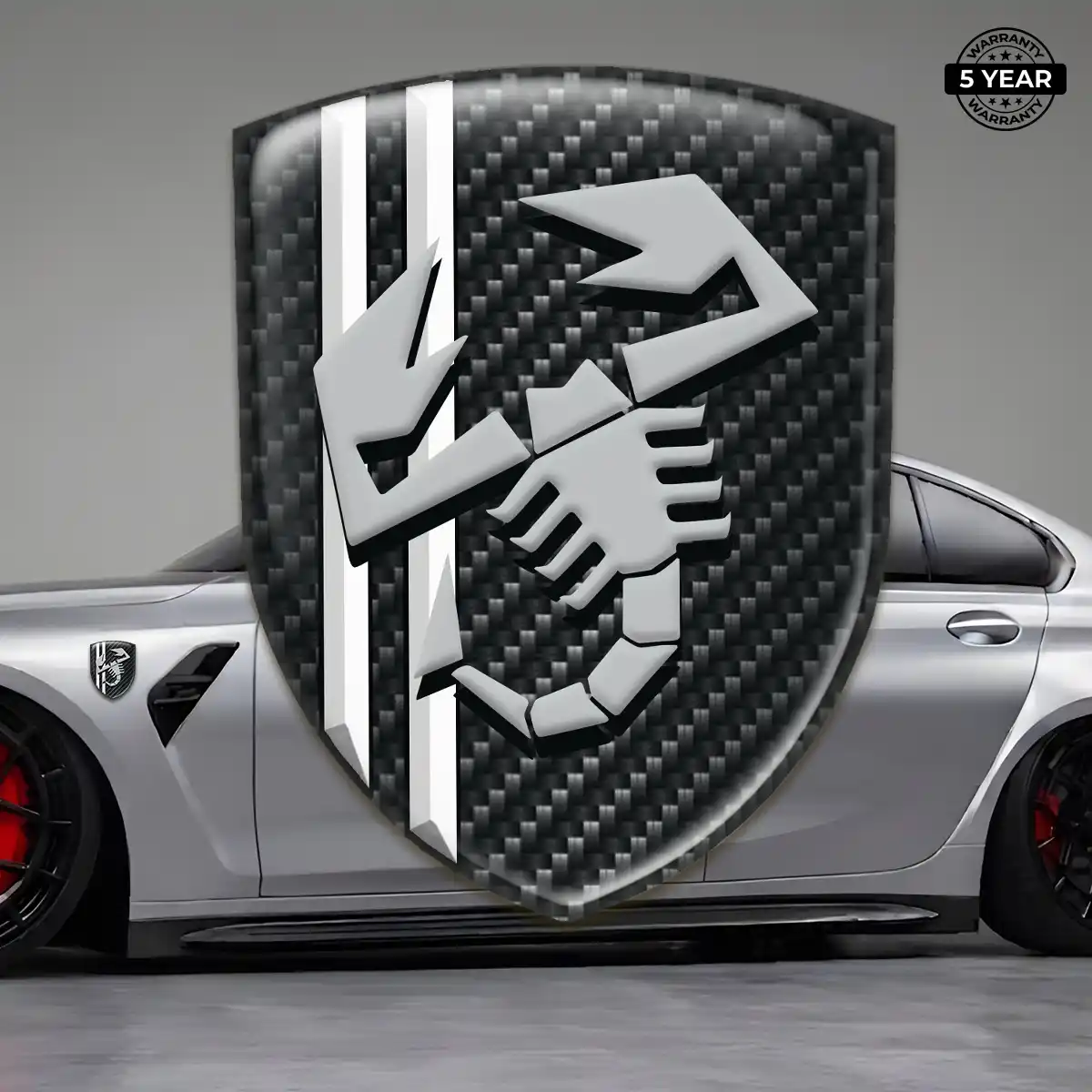 Abarth Logo Emblem Exterior Luxe