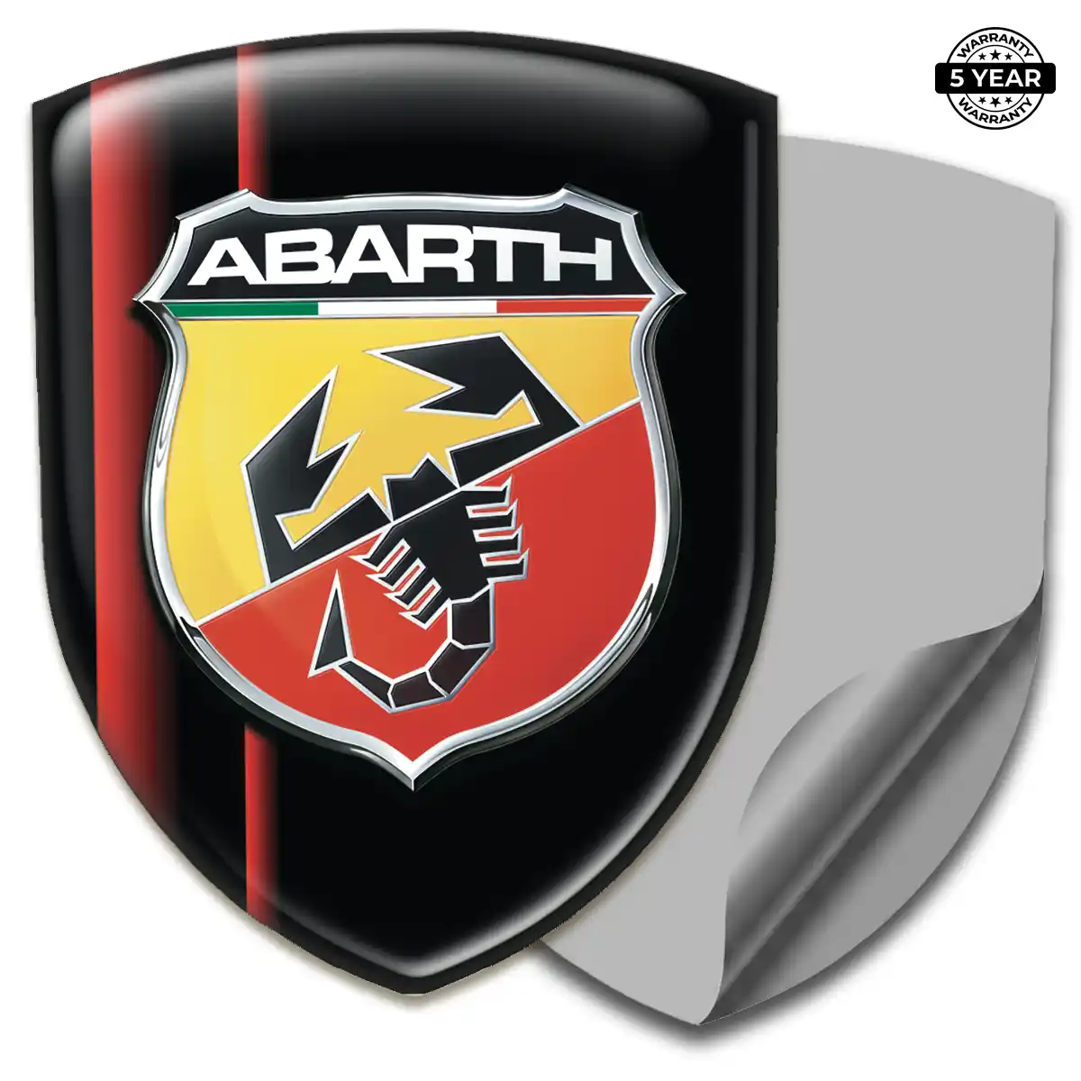 Abarth Logo Emblem Interior Luxe