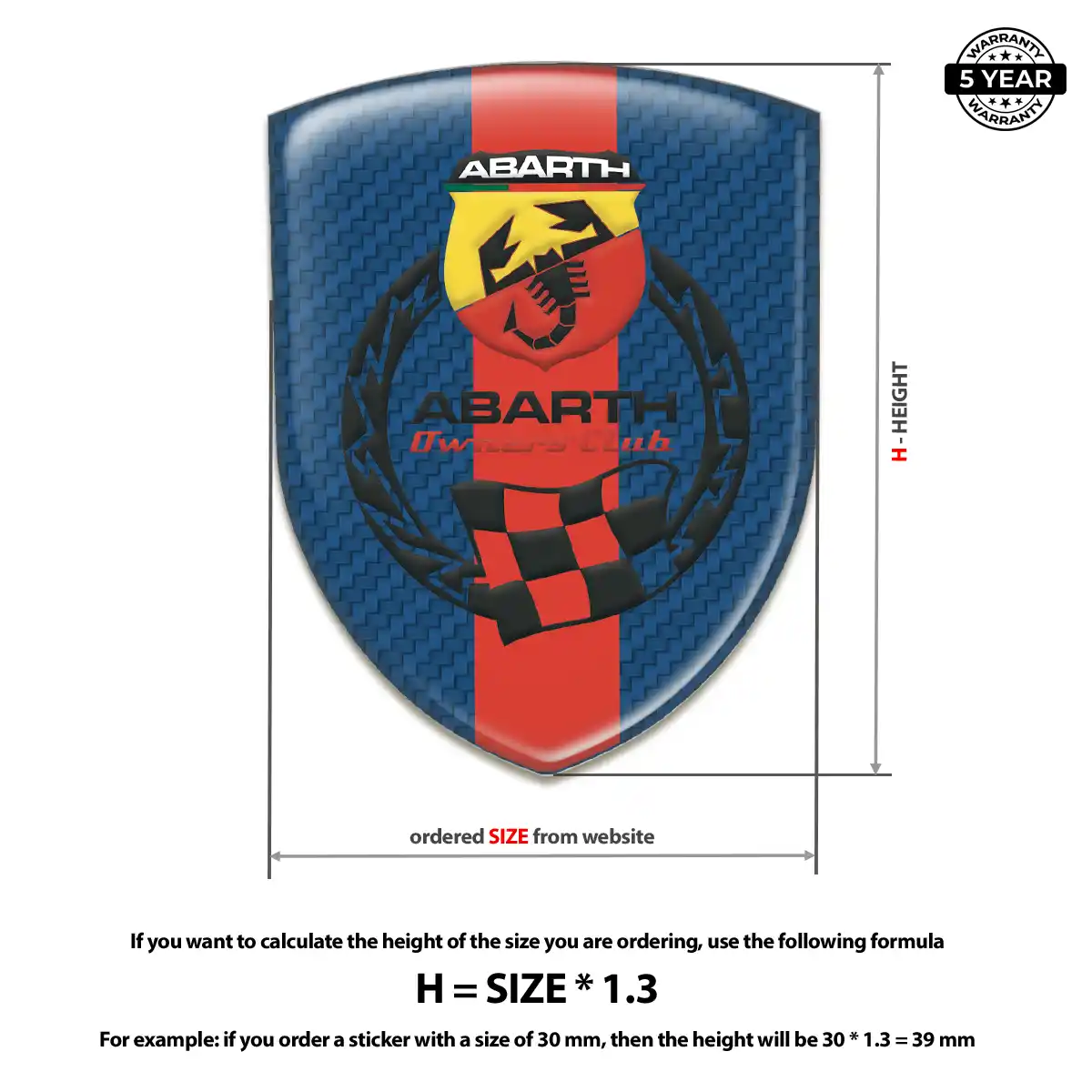 Abarth Logo Emblem Noble Edition