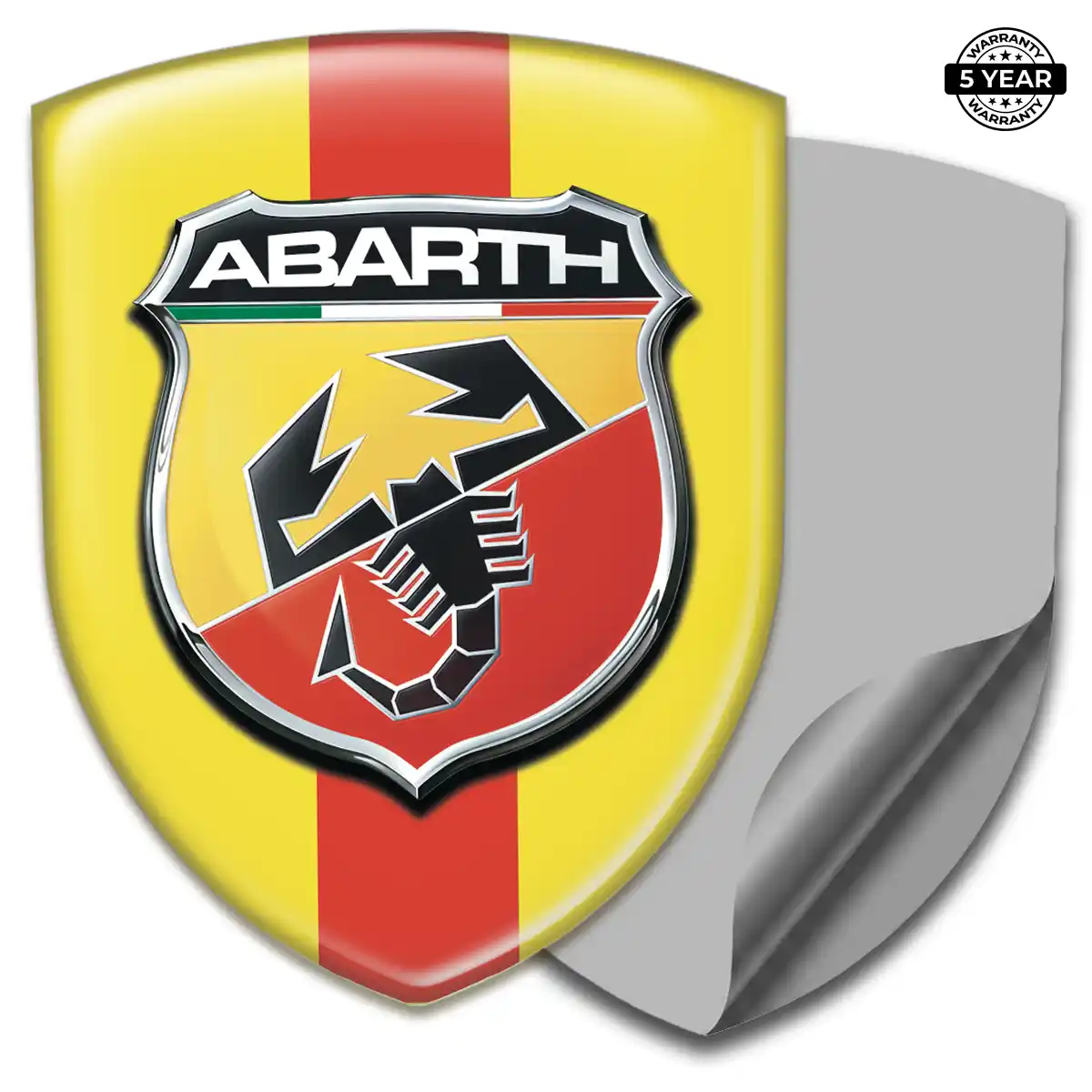 Abarth Logo Emblem Outer Style