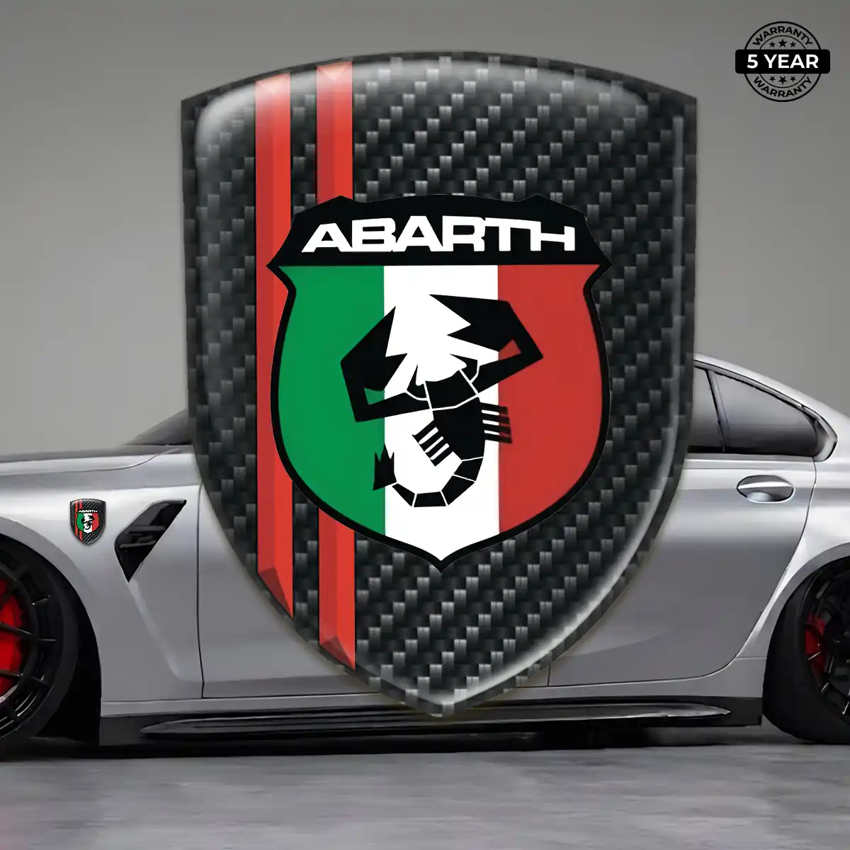 Abarth Logo Emblem Prestige Line