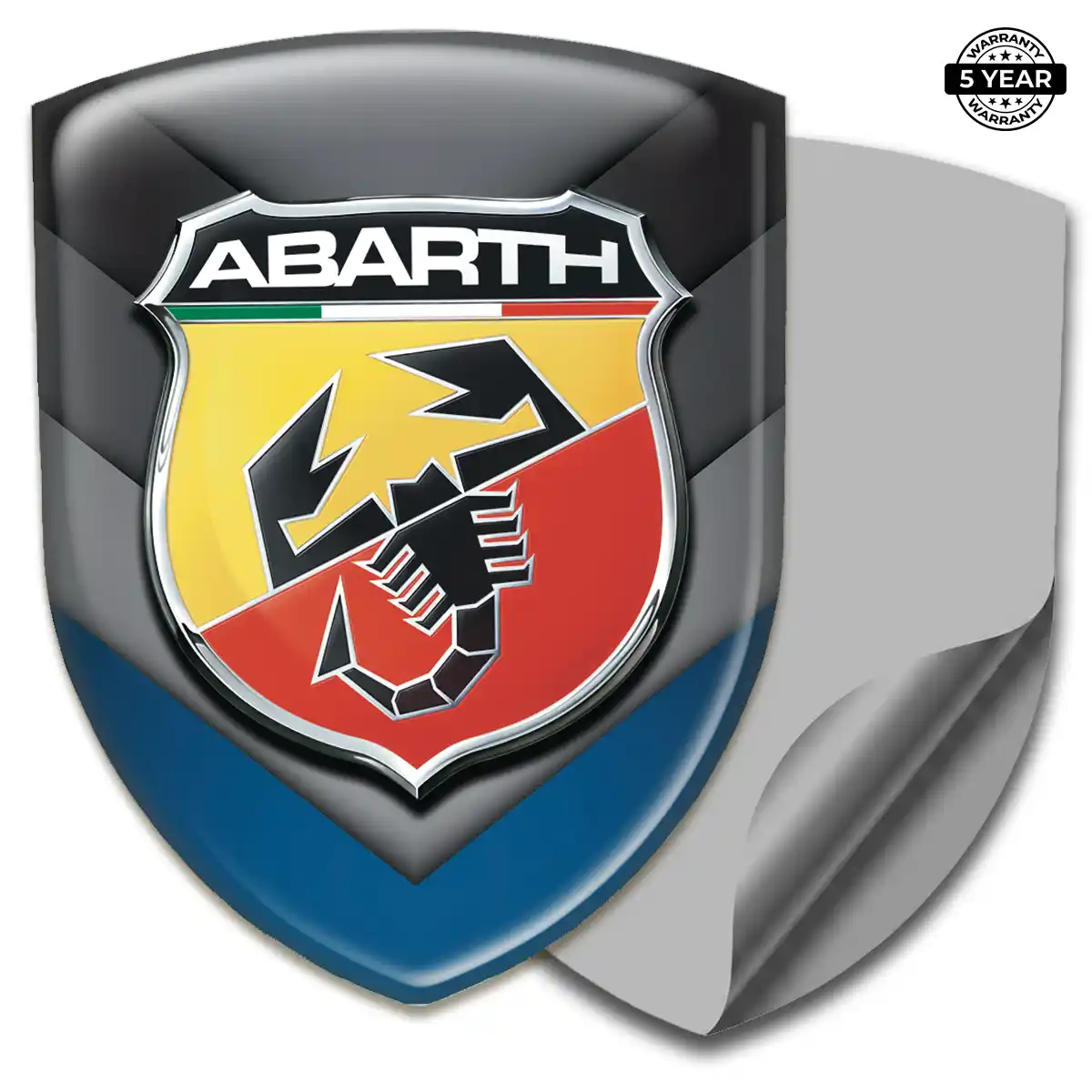 Abarth Logo Emblem Resin Elite