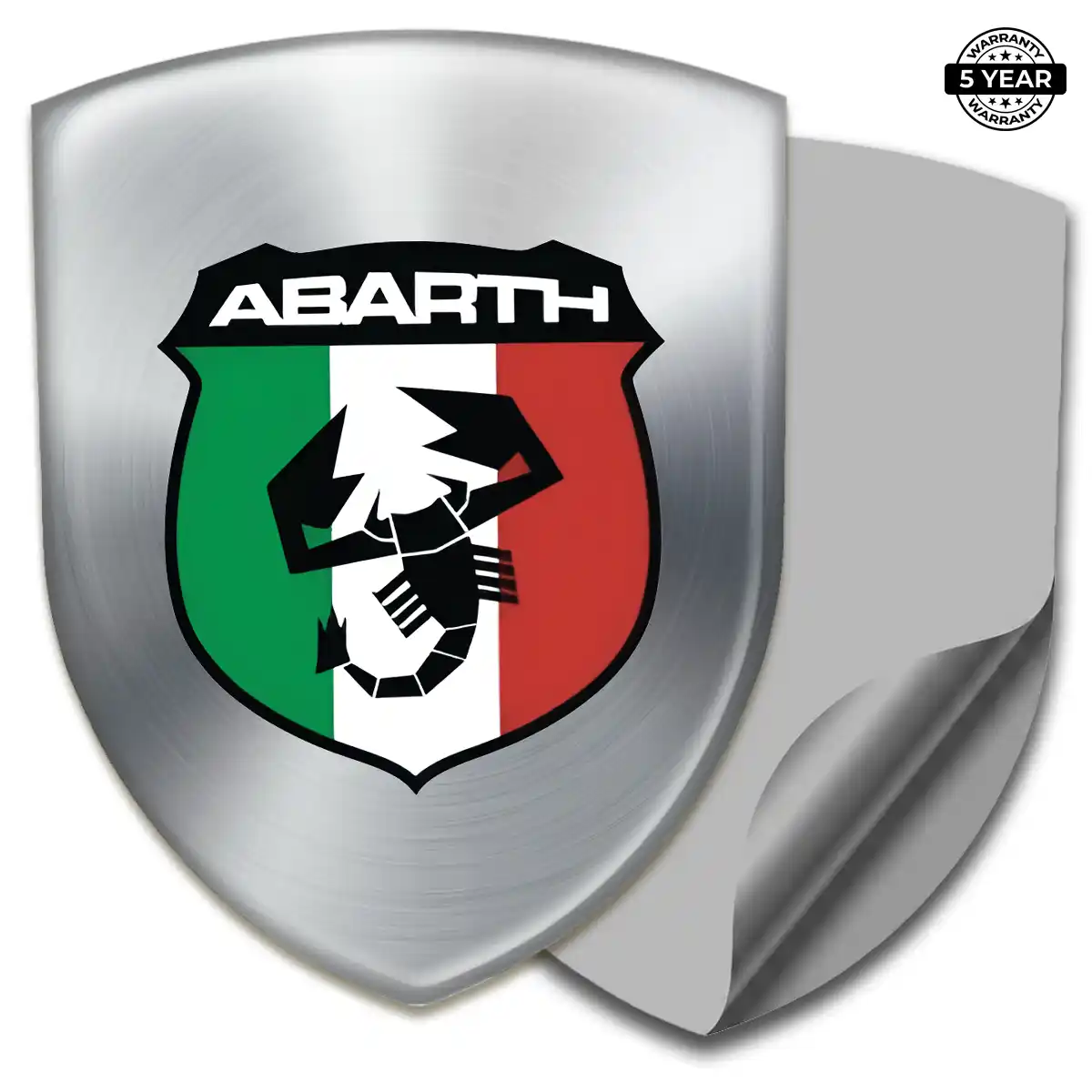 Abarth Logo Emblem Resin Luxe