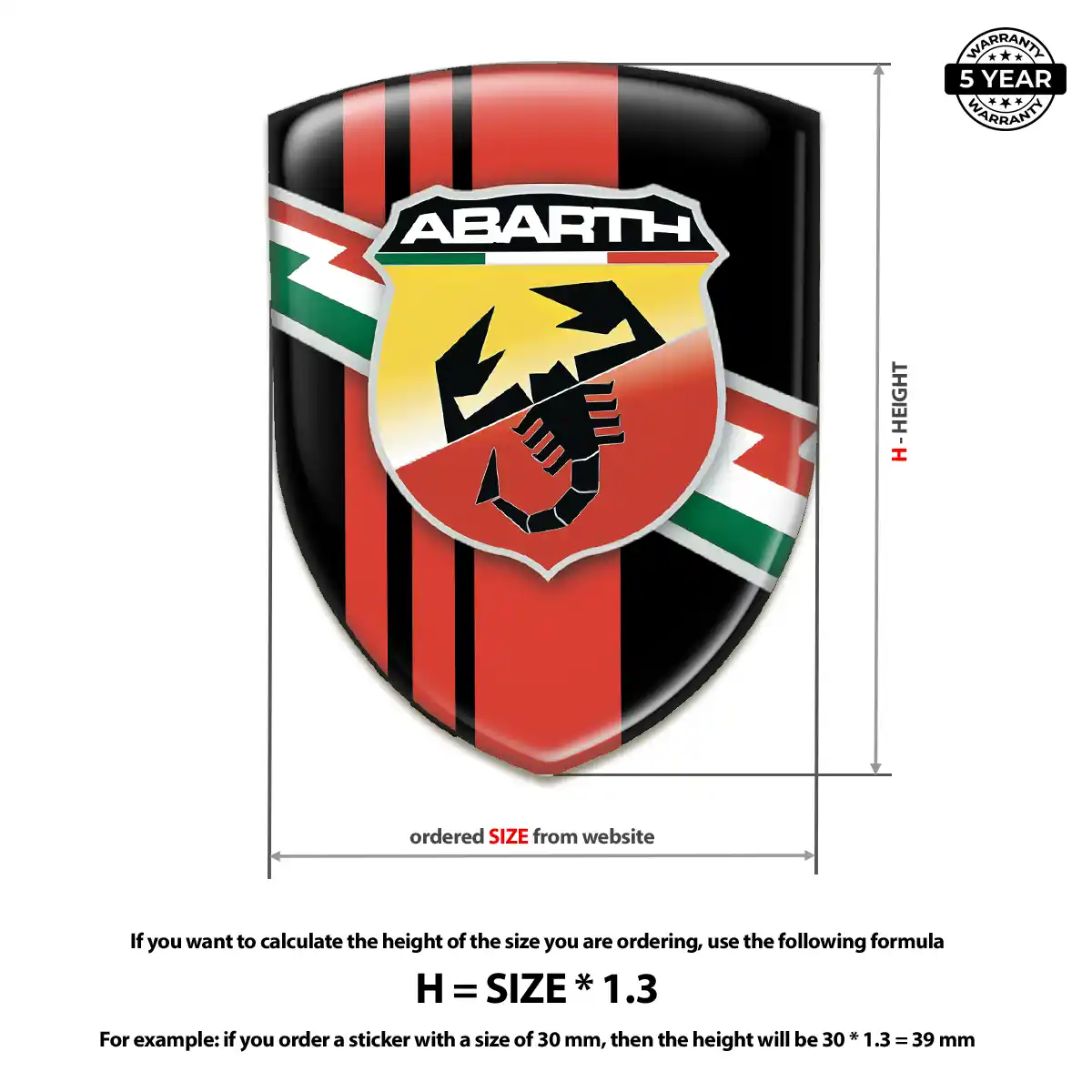 Abarth Logo Emblem Street Tuning