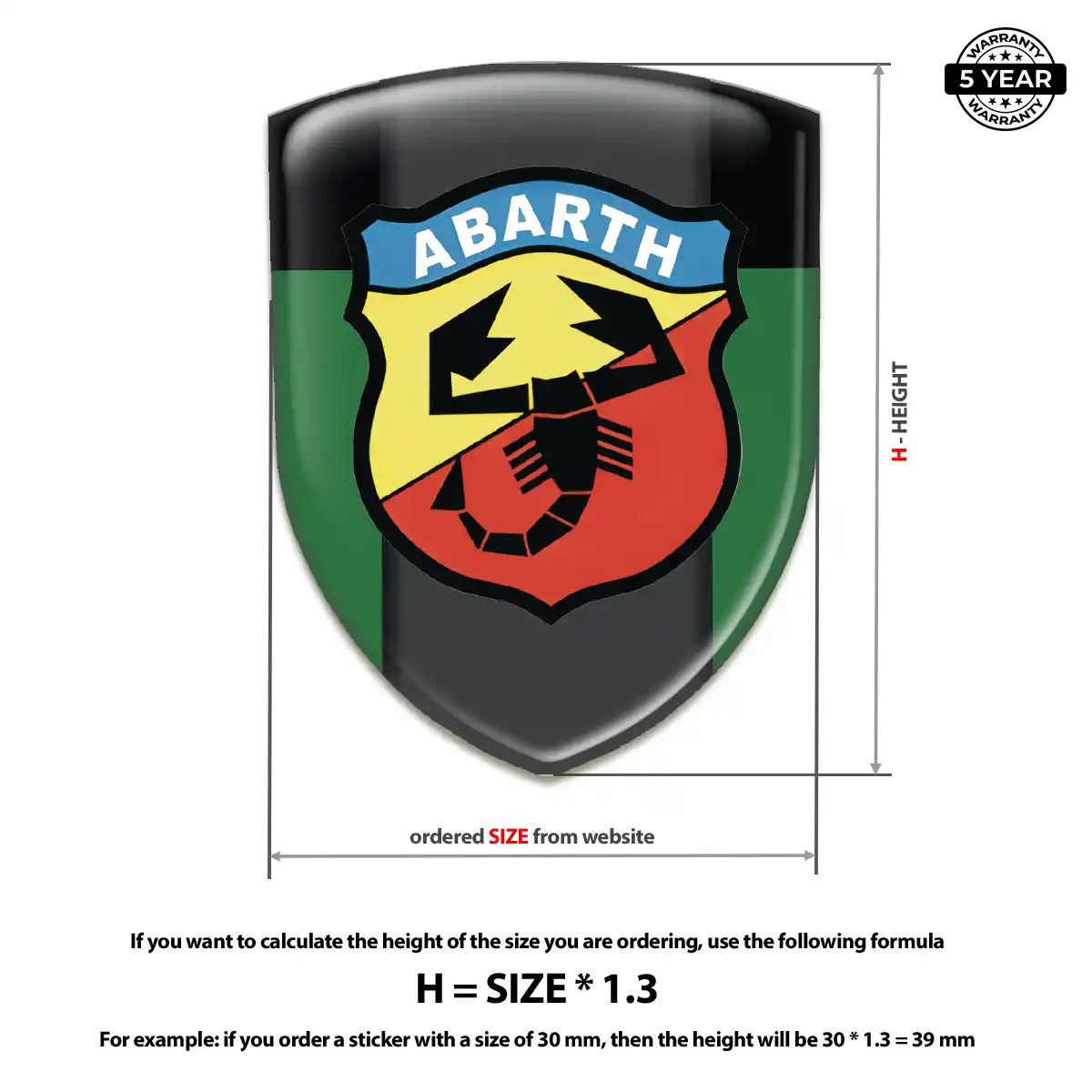 Abarth Logo Emblem Superior Craft