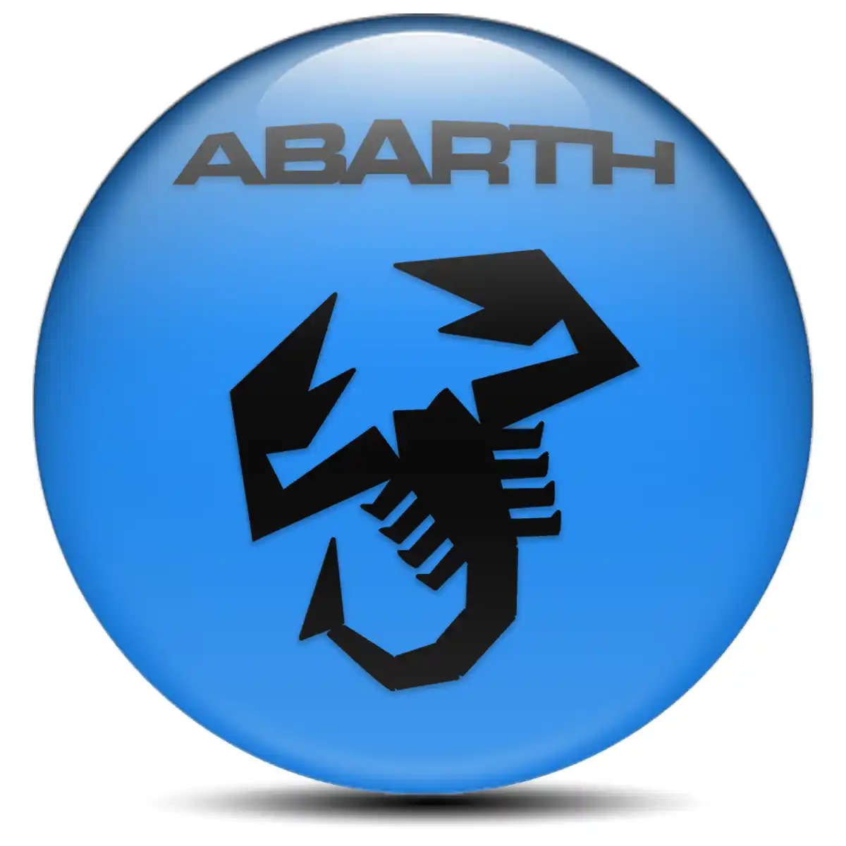 Abarth Logo Silicone Badge Premium Edition