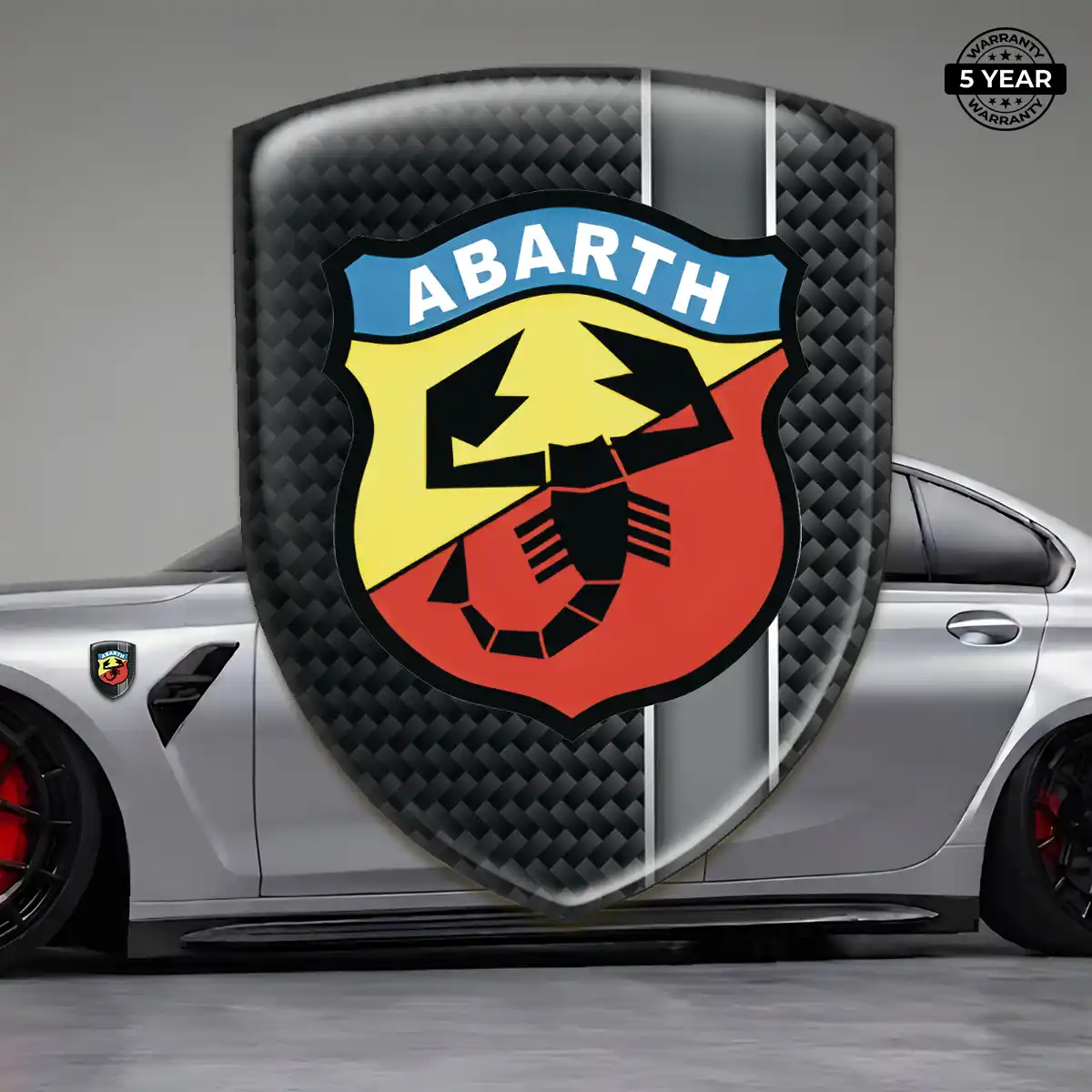 Abarth Logo Sticker Deluxe Edition