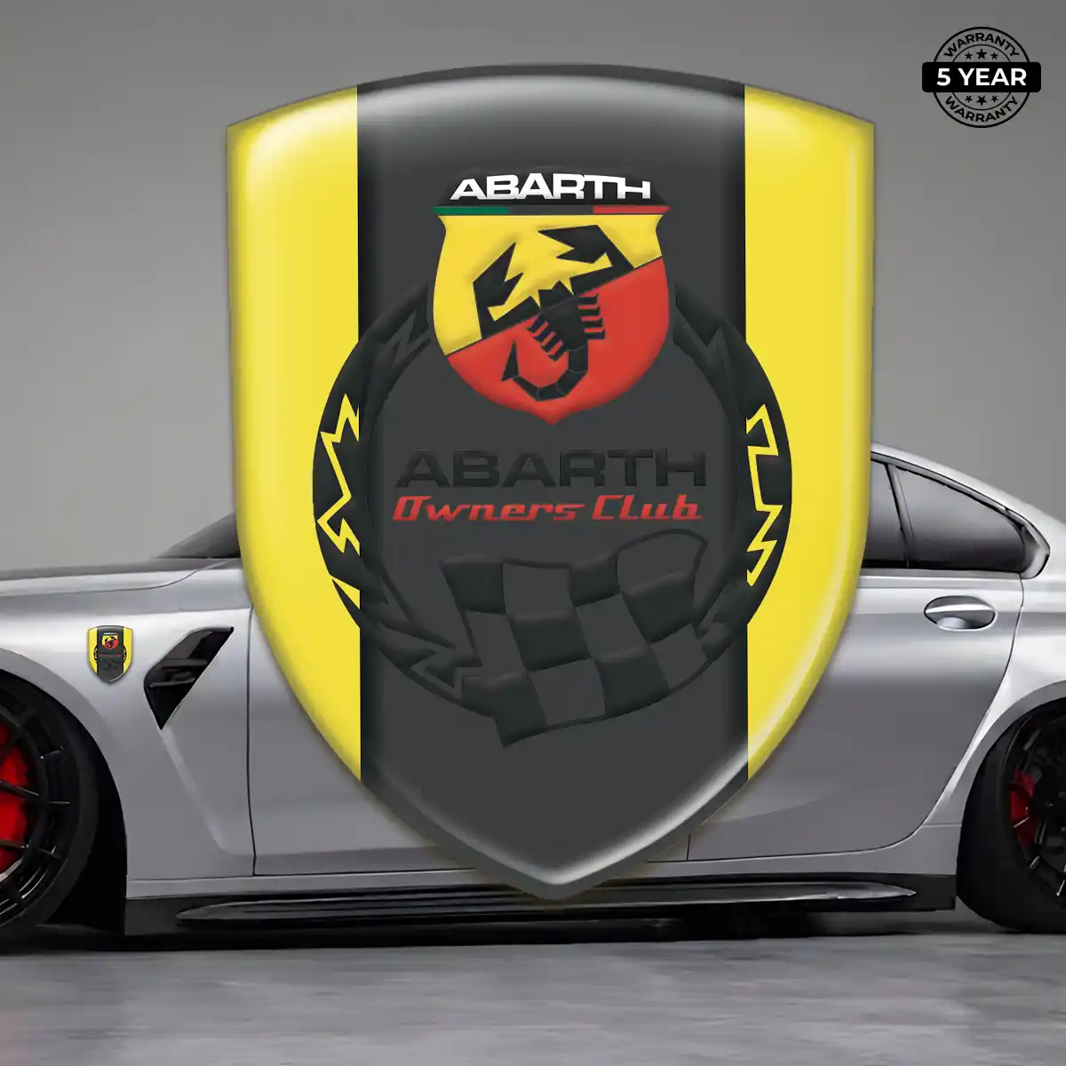 Abarth Logo Sticker Elite Edition