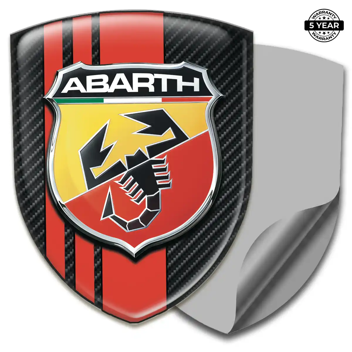 Abarth Logo Sticker Exterior Luxe