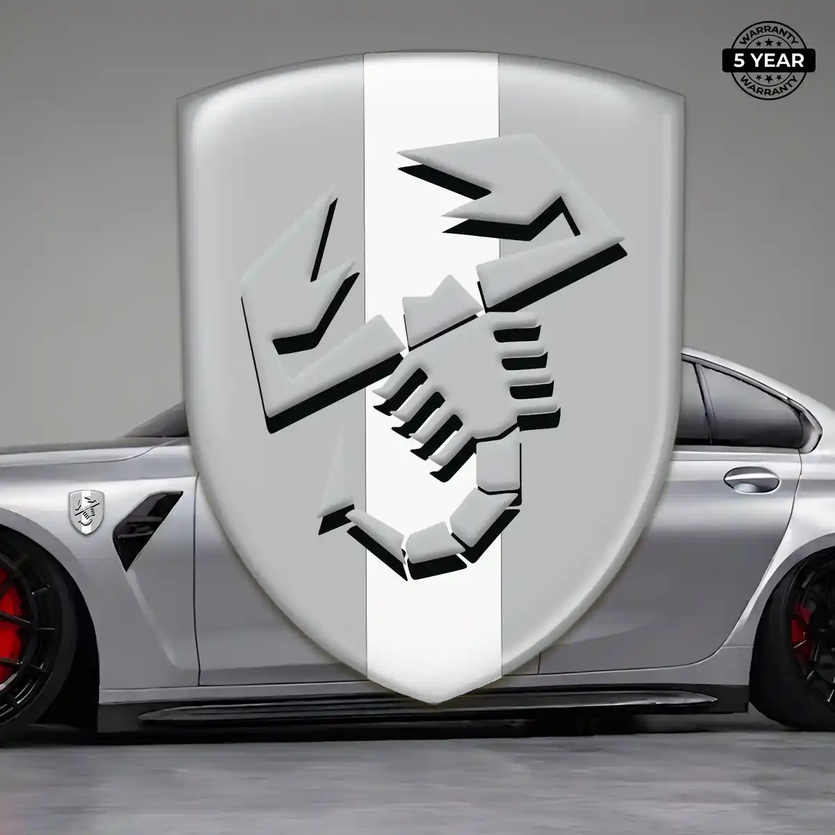 Abarth Logo Sticker Interior Luxe