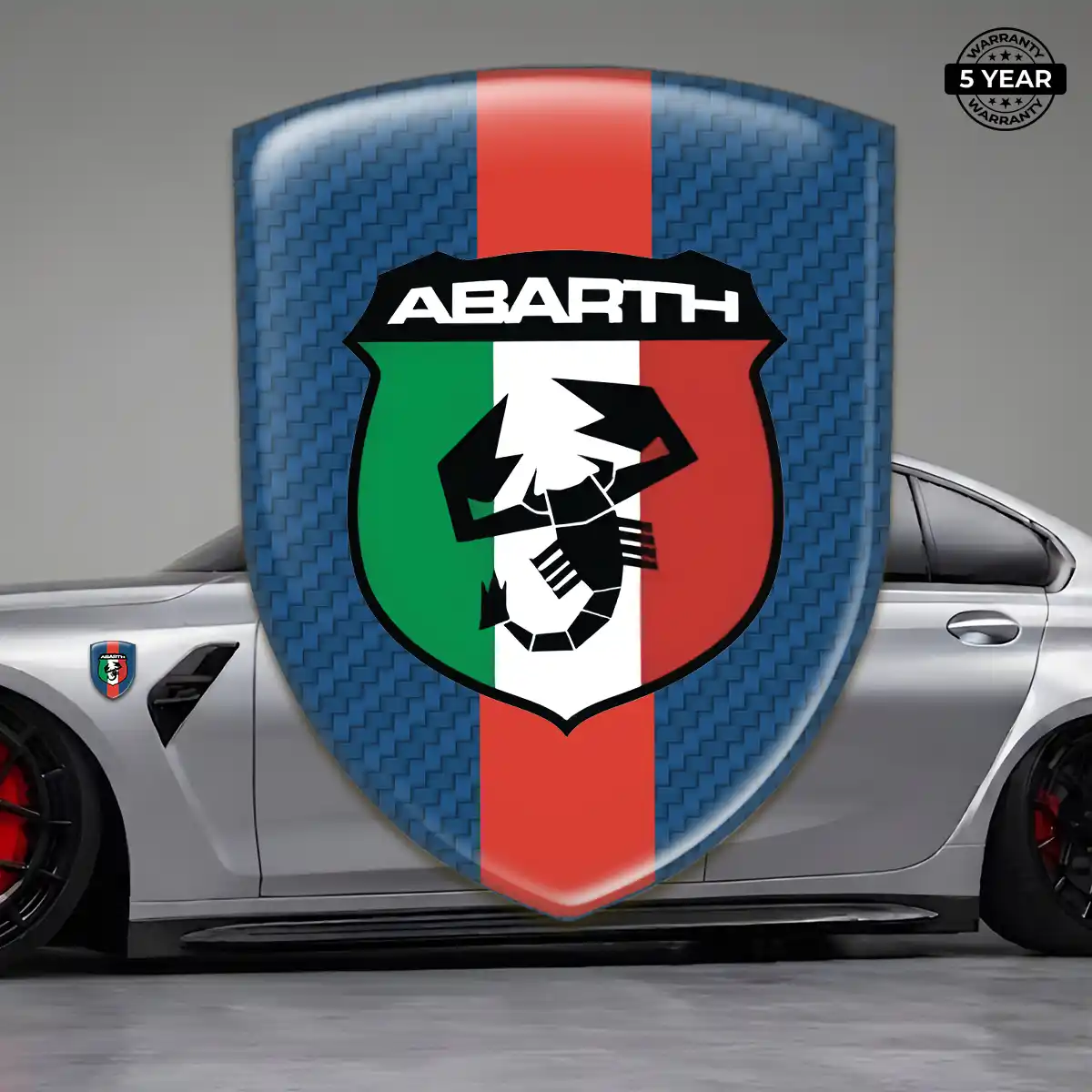 Abarth Logo Sticker Opulent Line
