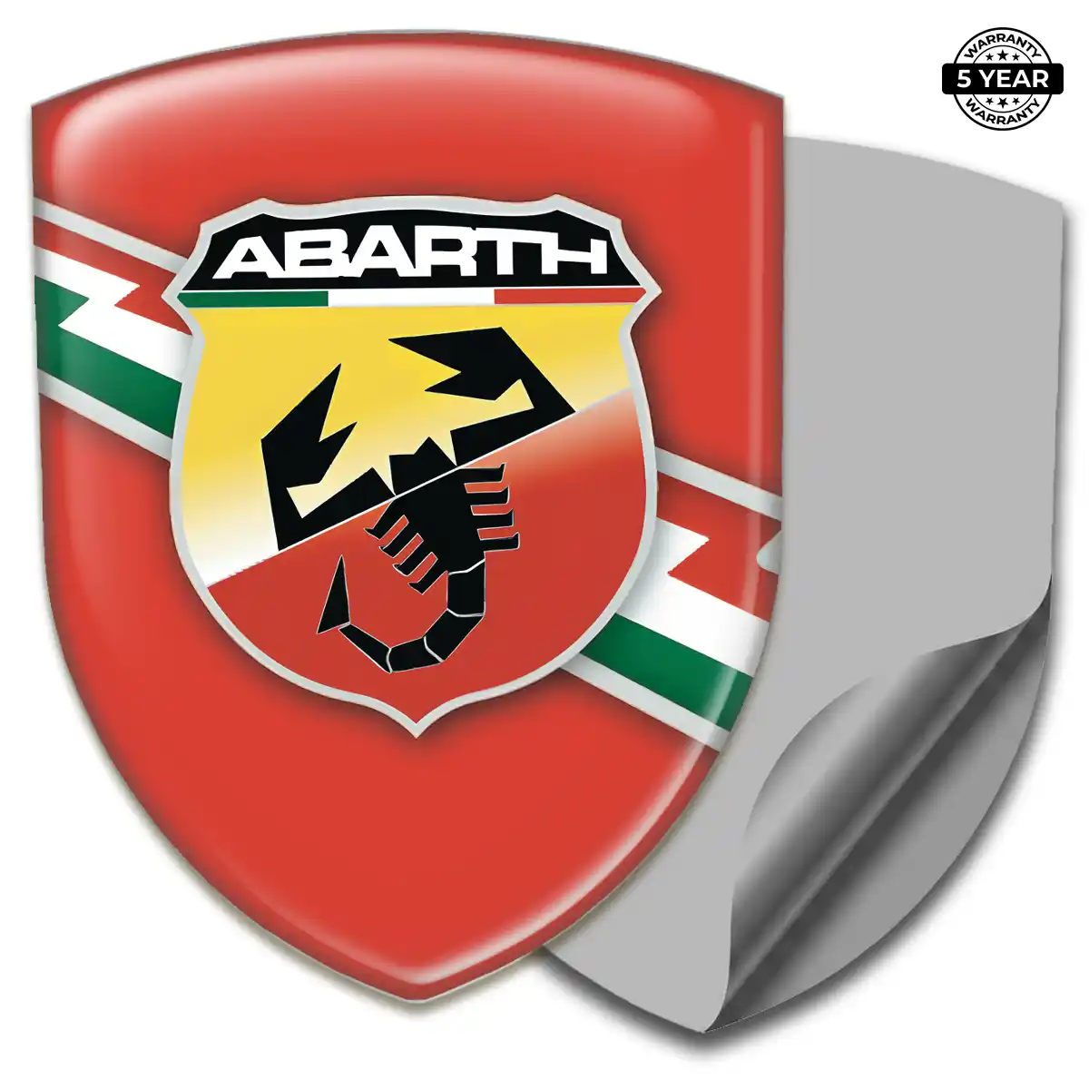 Abarth Logo Sticker Outer Style