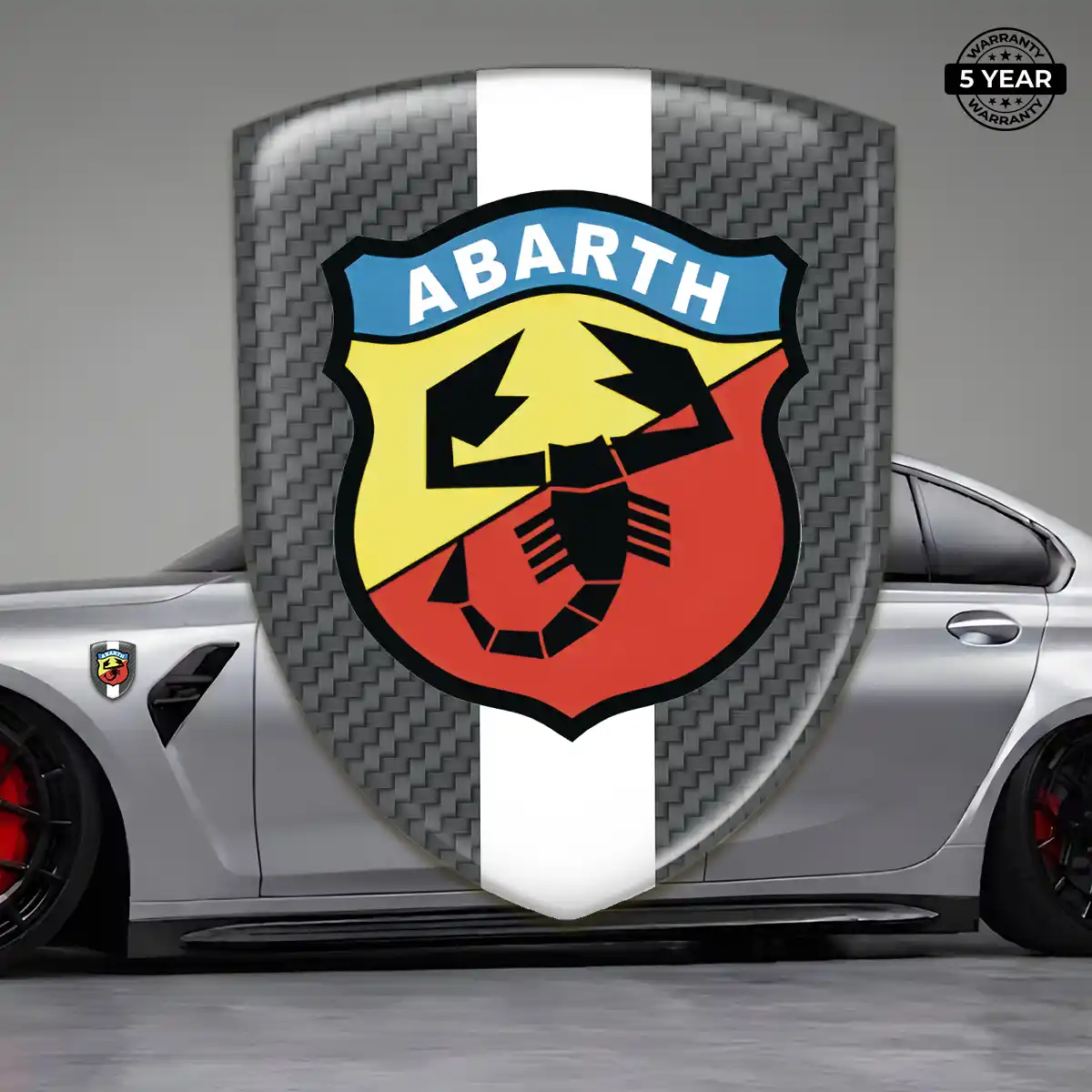 Abarth Logo Sticker Performance Style