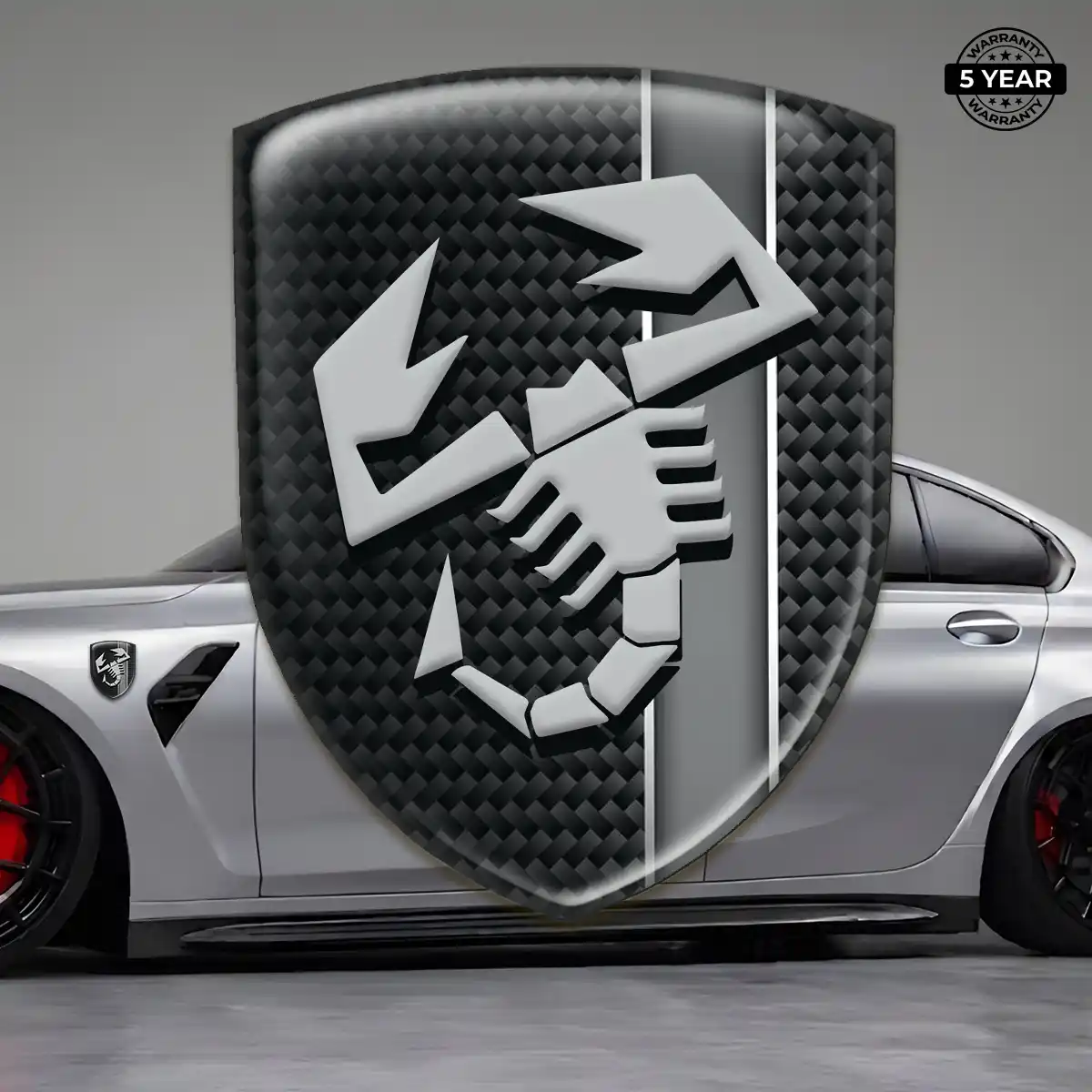 Abarth Logo Sticker Prestige Line