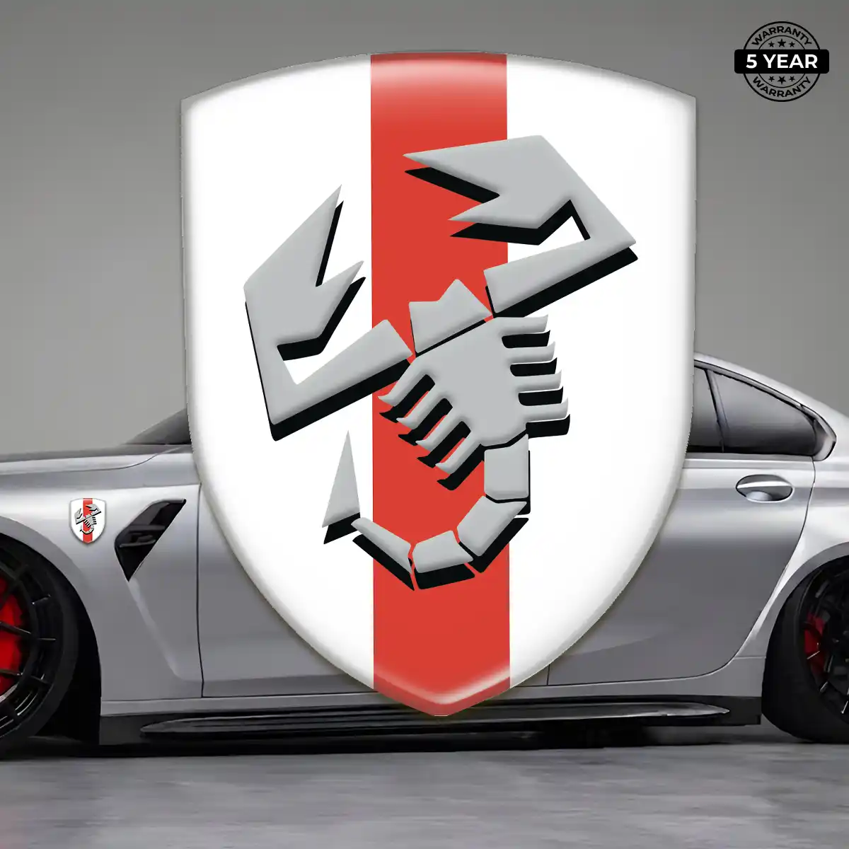 Abarth Logo Sticker Signature Grade