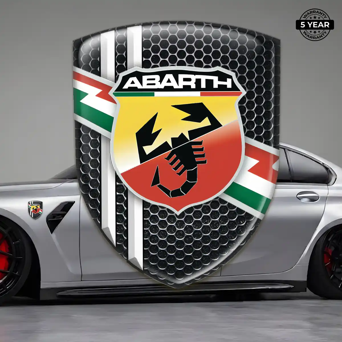 Abarth Logo Sticker Sport Tuning