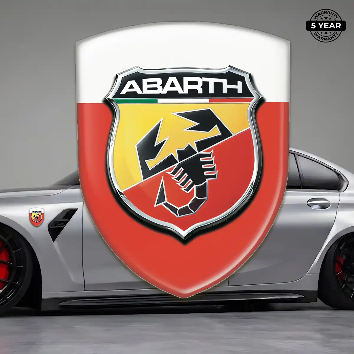 Abarth Logo Sticker Superior Craft
