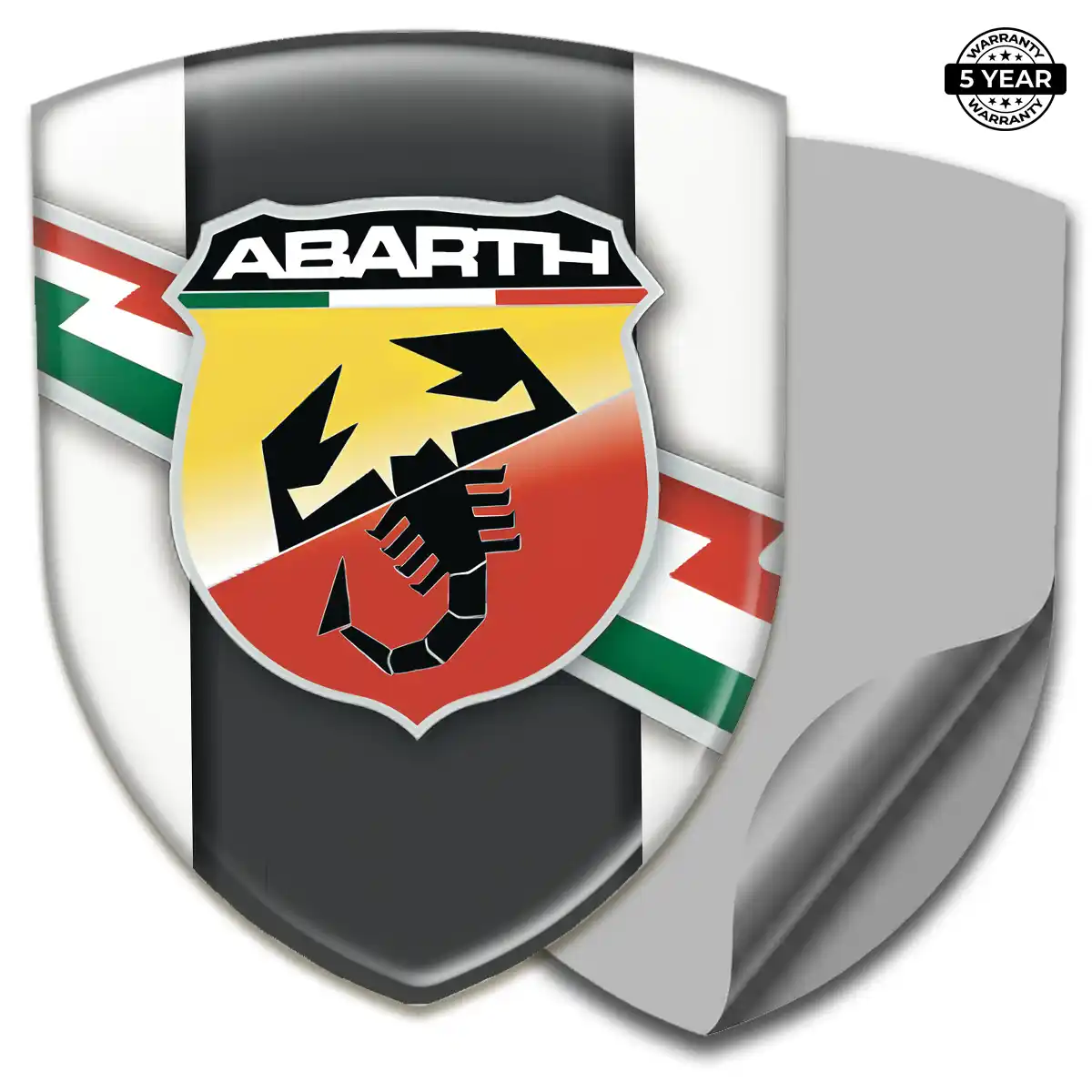 Abarth Resin Domed Sticker Elite Edition