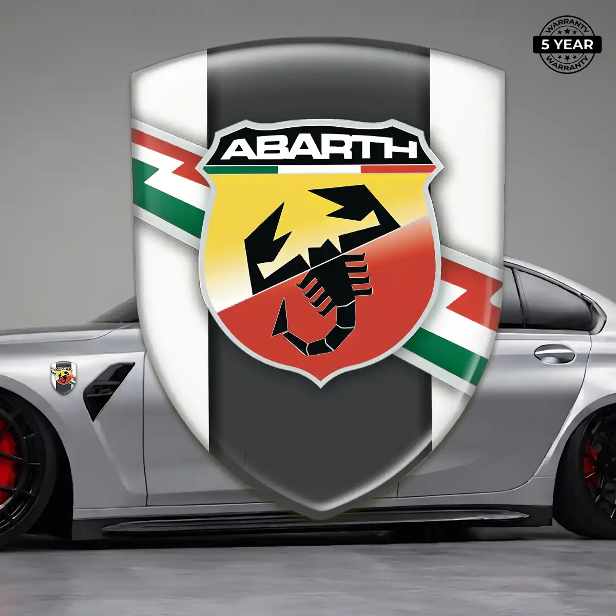 Abarth Resin Domed Sticker Elite Edition