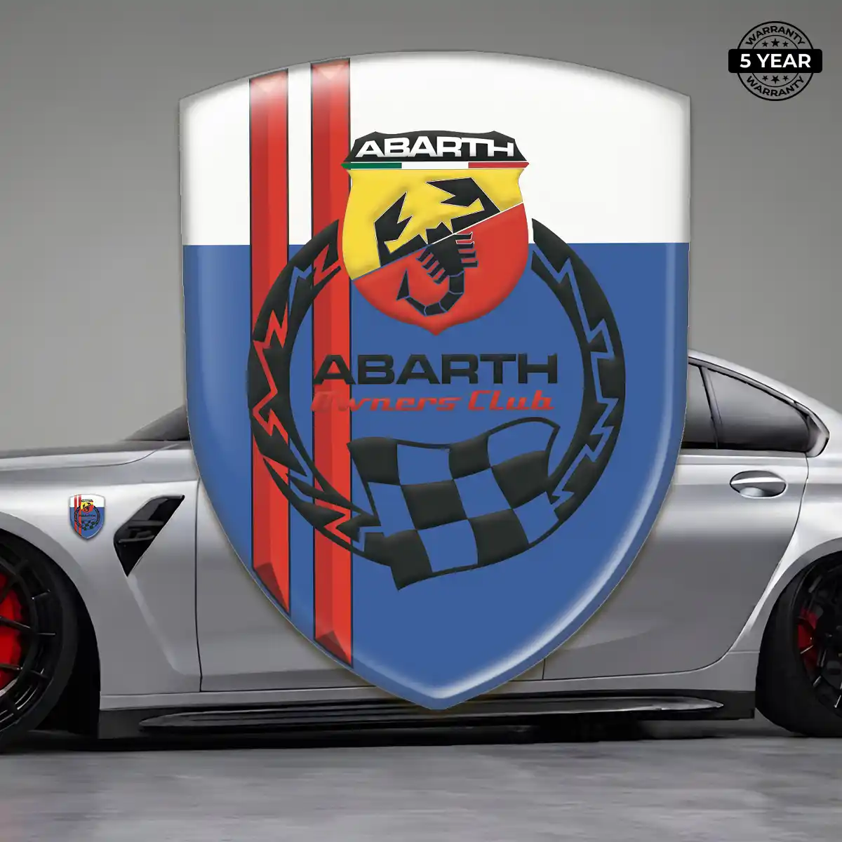 Abarth Resin Domed Sticker Exclusive Series