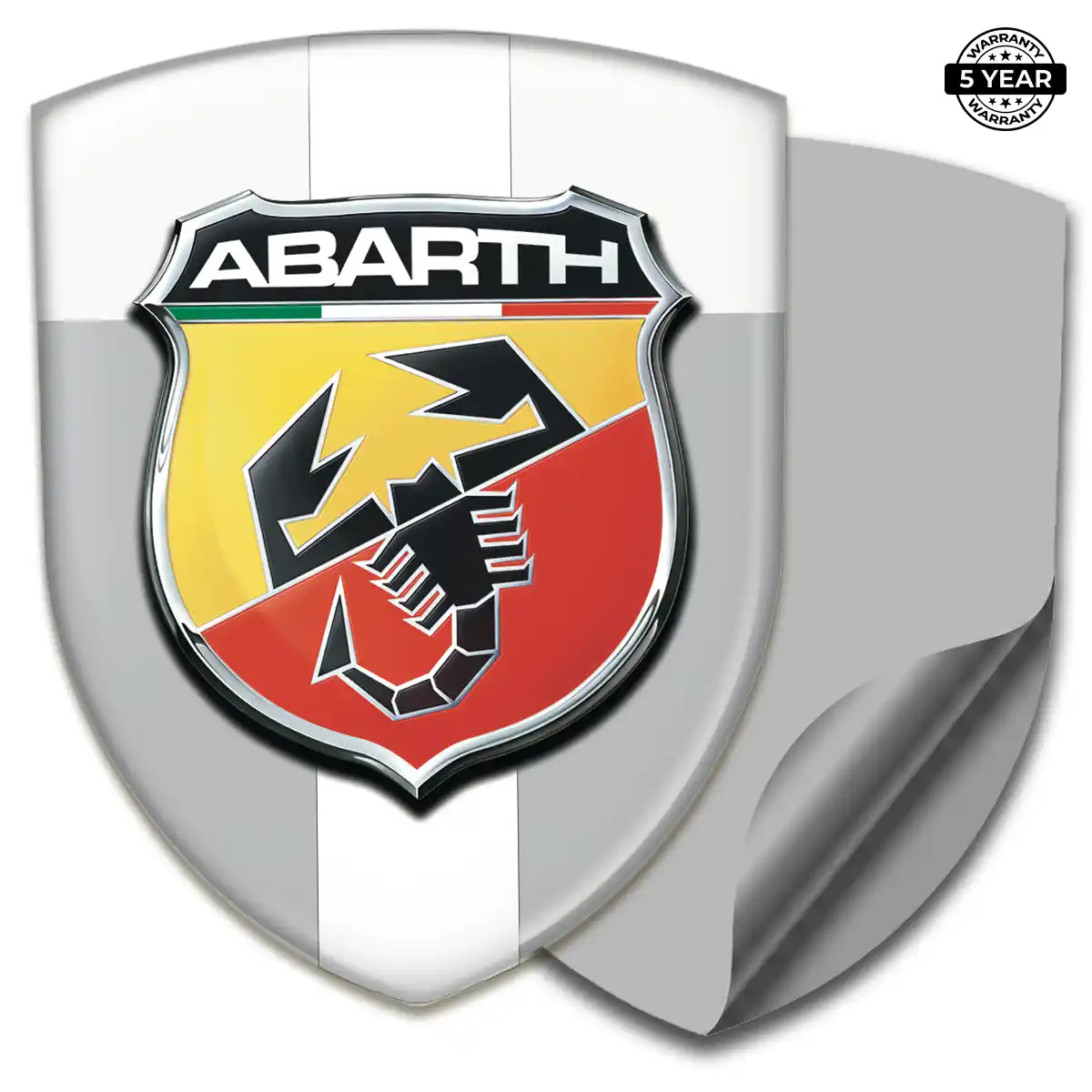 Abarth Resin Emblem Sticker Elite Edition