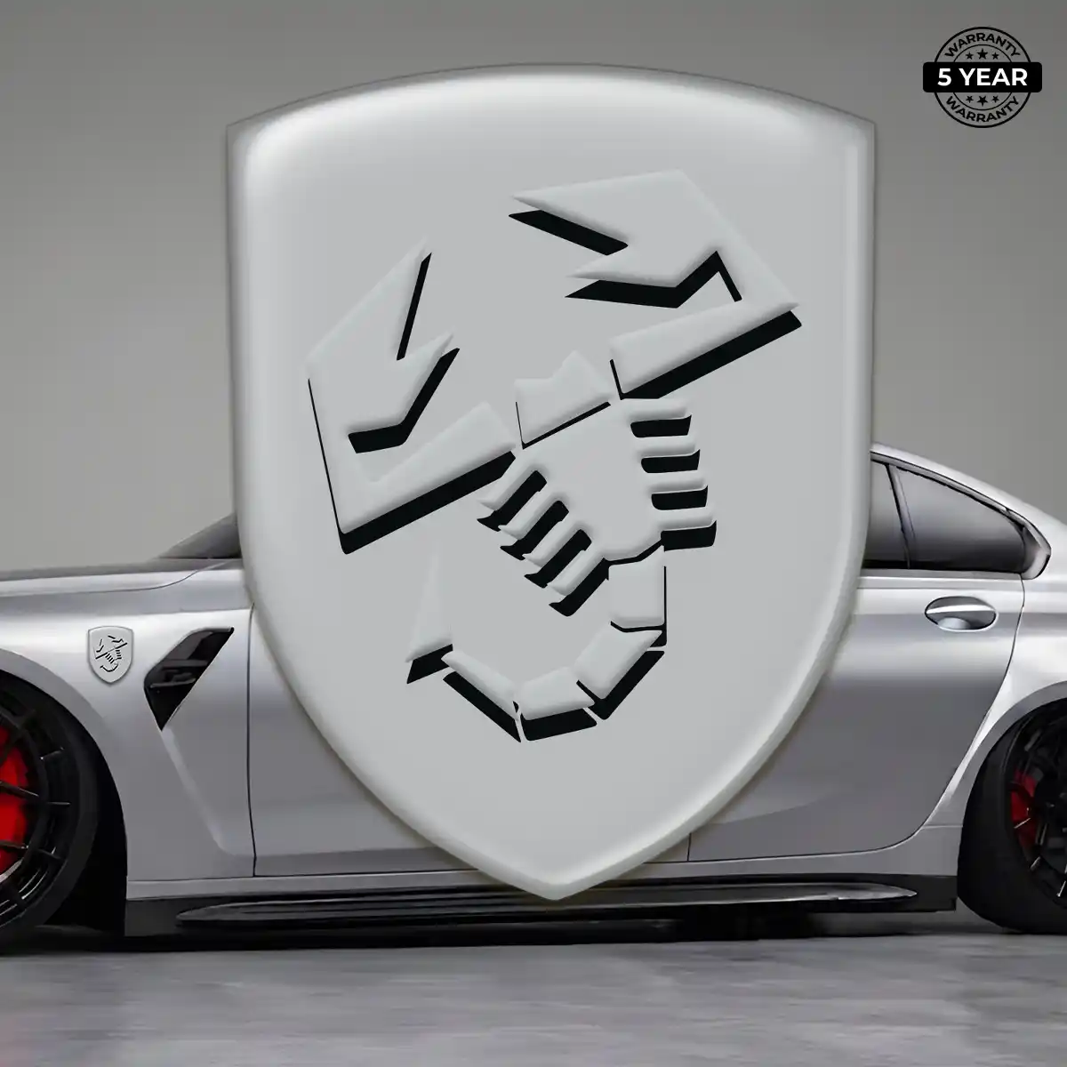 Abarth Resin Emblem Sticker Prestige Line