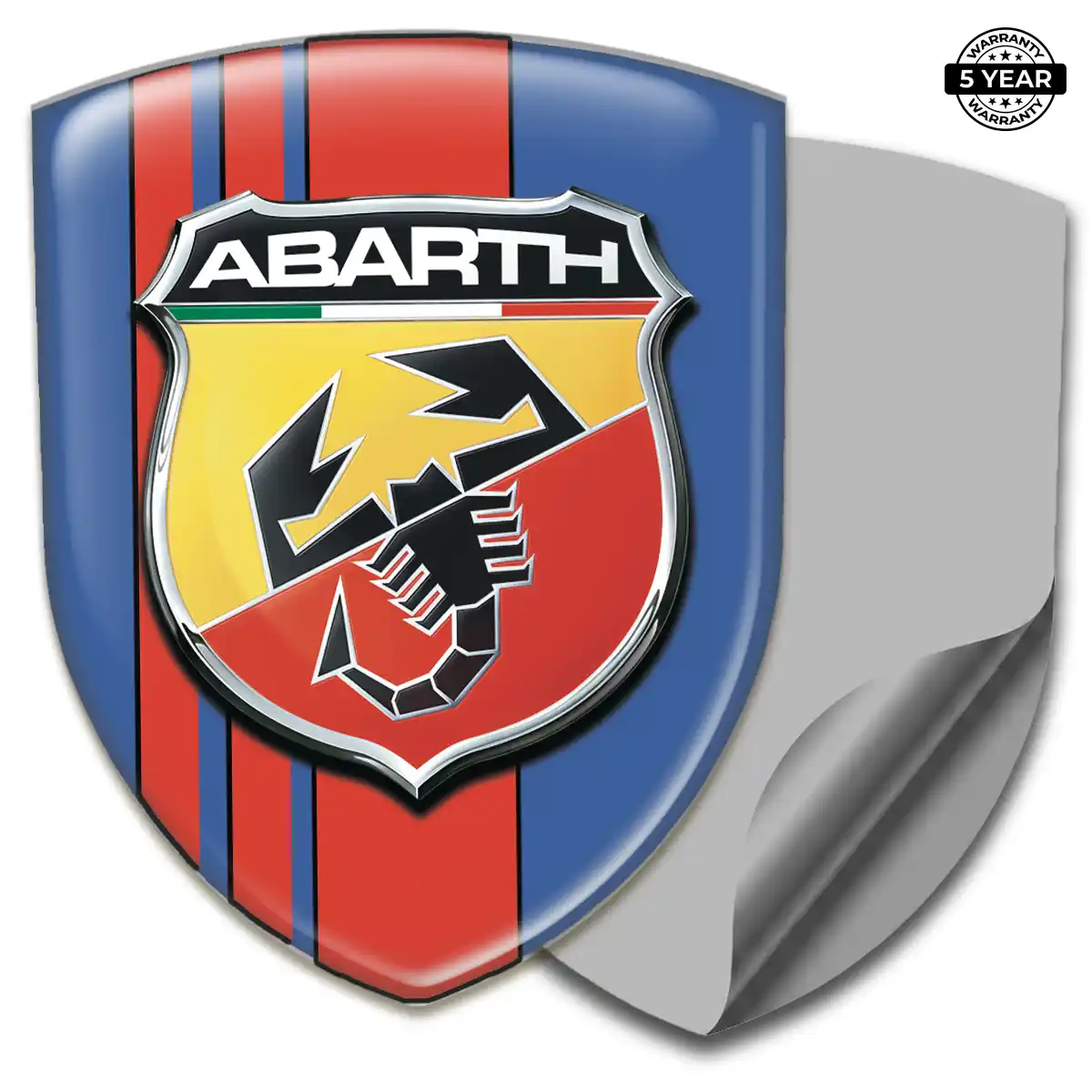 Abarth Resin Emblem Sticker Prime Quality