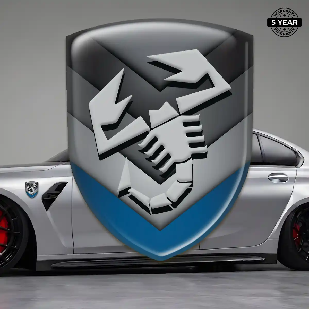 Abarth Self Adhesive Emblem Sticker Exclusive Series