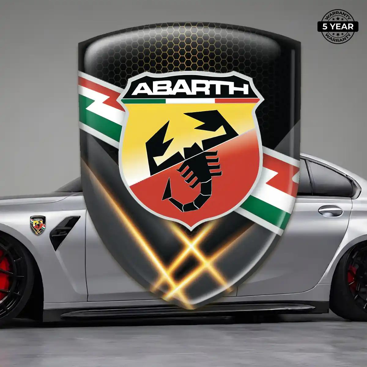 Abarth Self Adhesive Emblem Sticker Noble Edition
