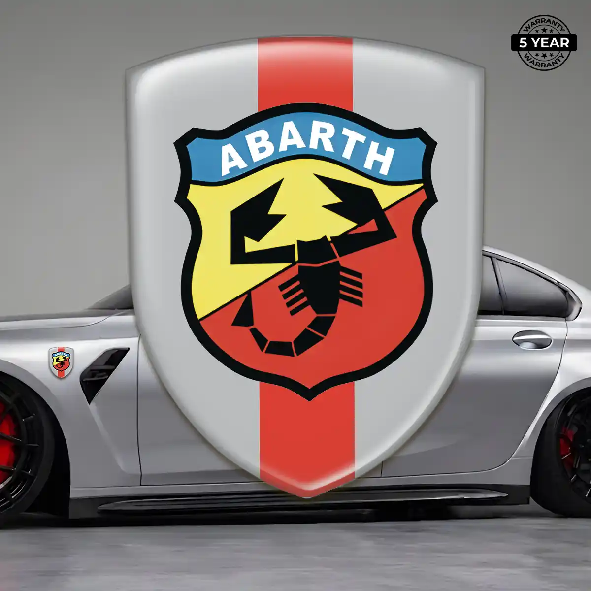 Abarth Self Adhesive Emblem Sticker Prime Quality