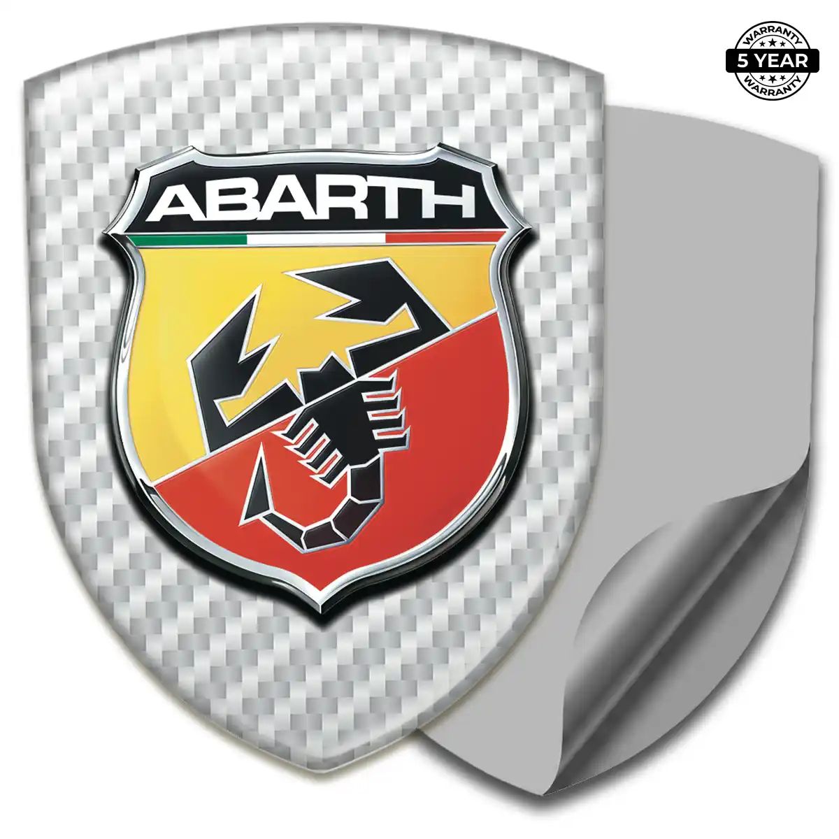 Abarth Silicone Badge Auto Tuning
