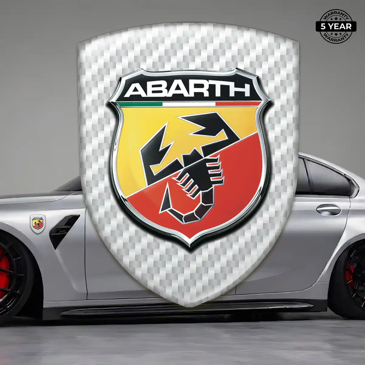 Abarth Silicone Badge Auto Tuning