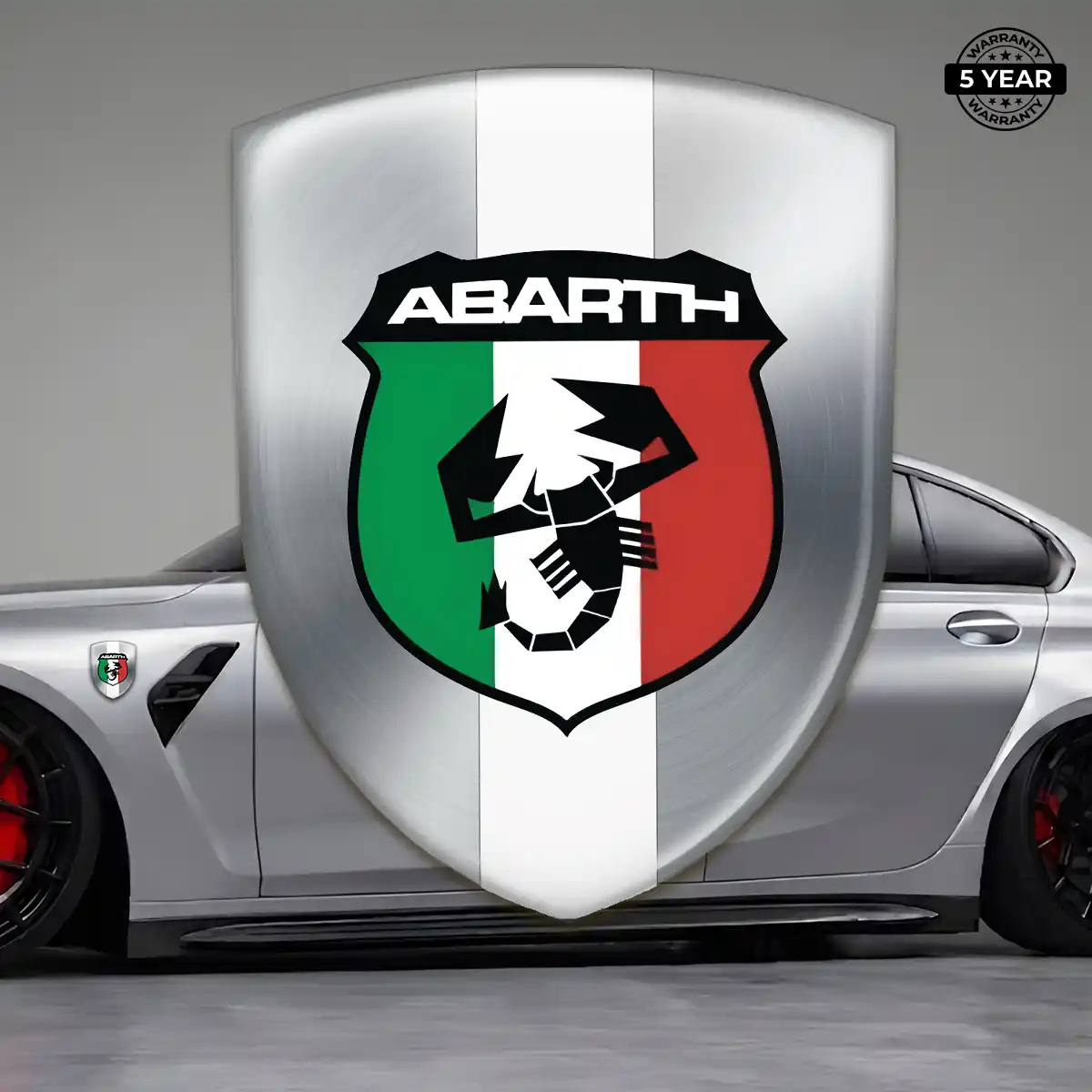 Abarth Silicone Badge Deluxe Edition