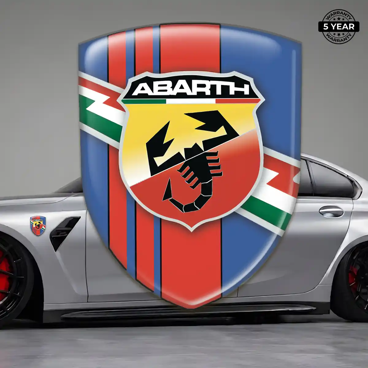 Abarth Silicone Badge Exterior Luxe