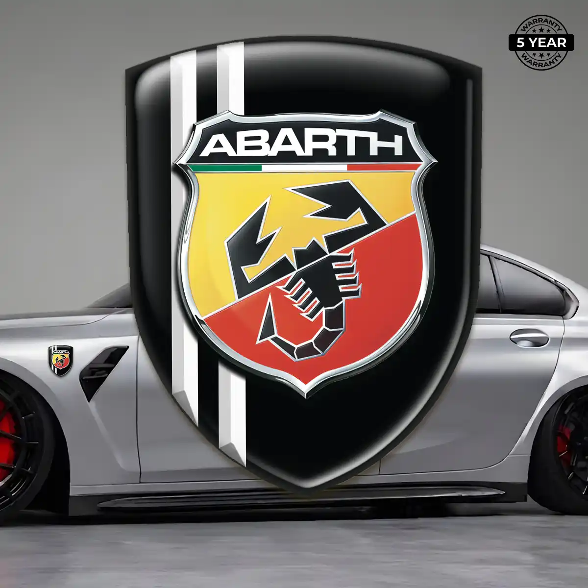 Abarth Silicone Badge Outer Style