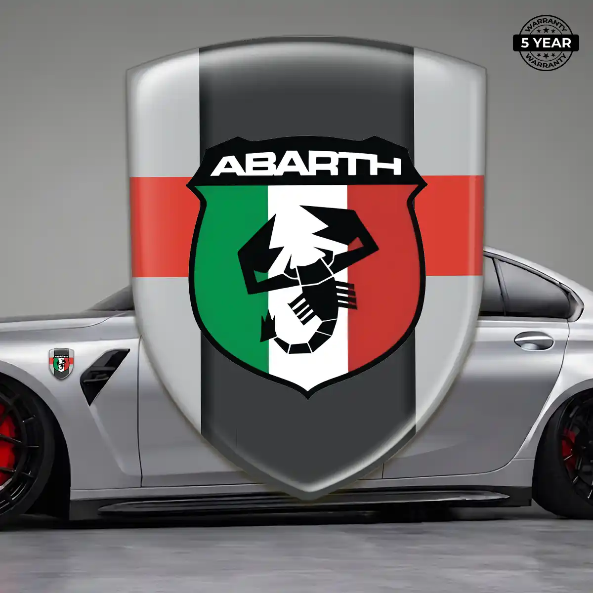 Abarth Silicone Badge Performance Style