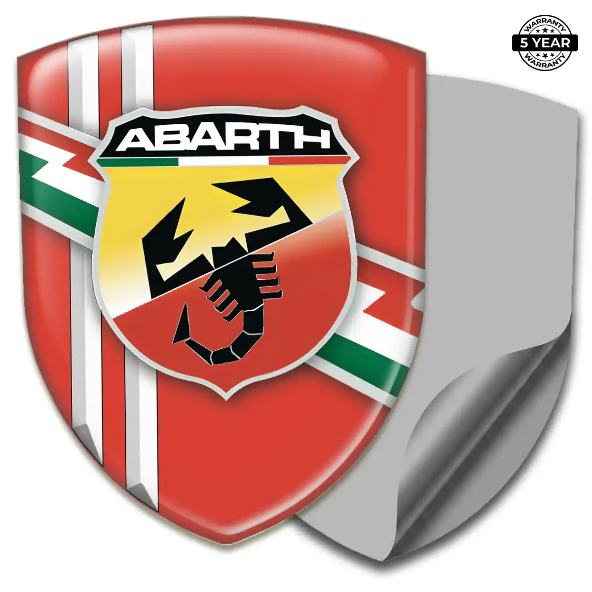 Abarth Silicone Badge Prestige Line