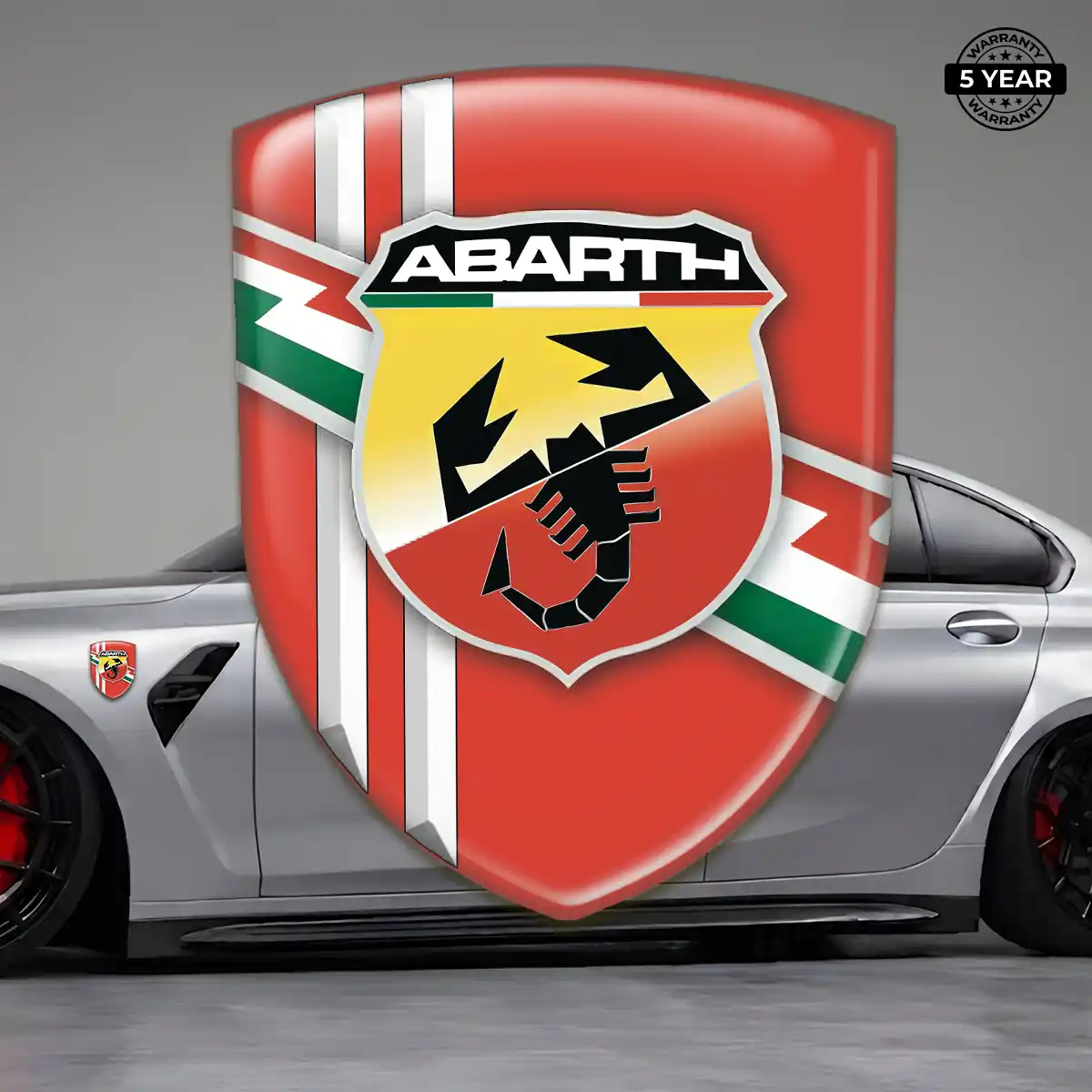 Abarth Silicone Badge Prestige Line