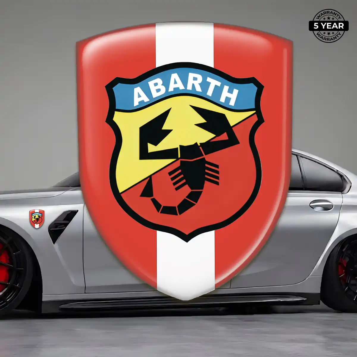 Abarth Silicone Badge Resin Elite