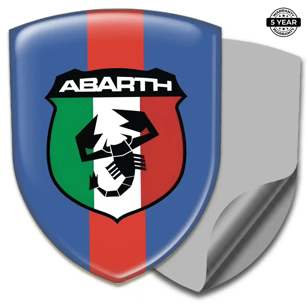 Abarth Silicone Badge Signature Grade