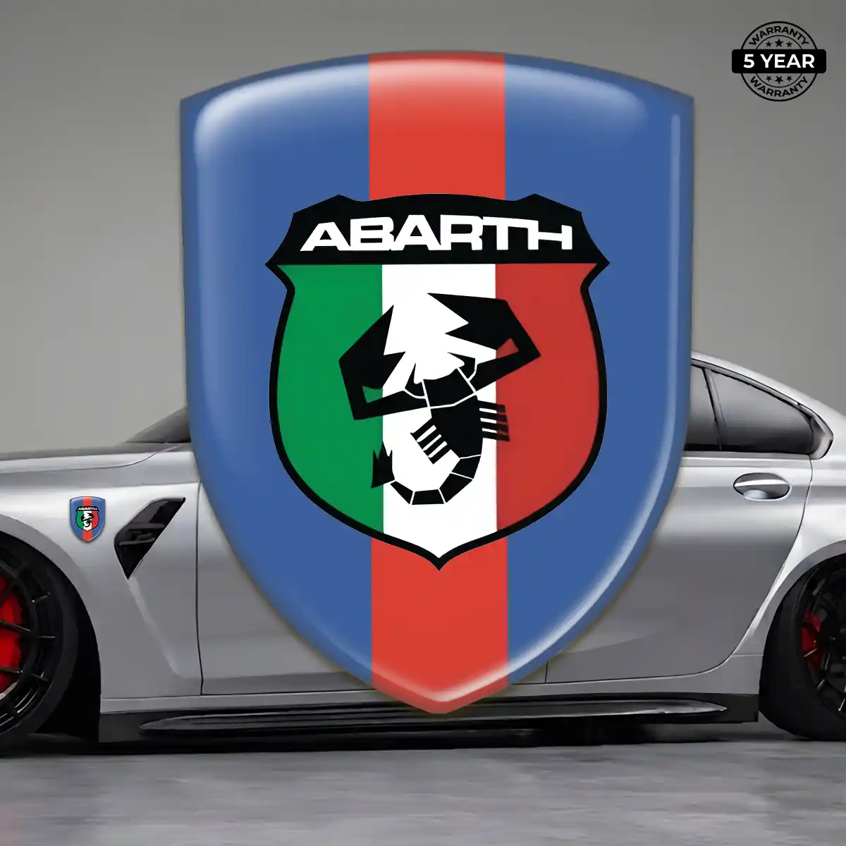 Abarth Silicone Badge Signature Grade