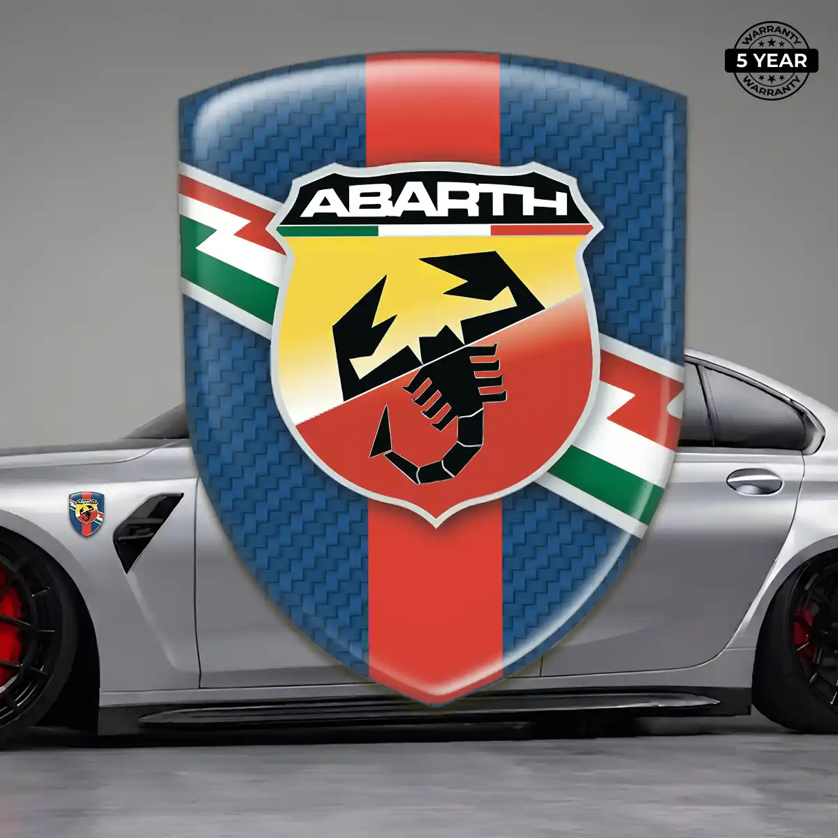 Abarth Silicone Badge Sport Tuning