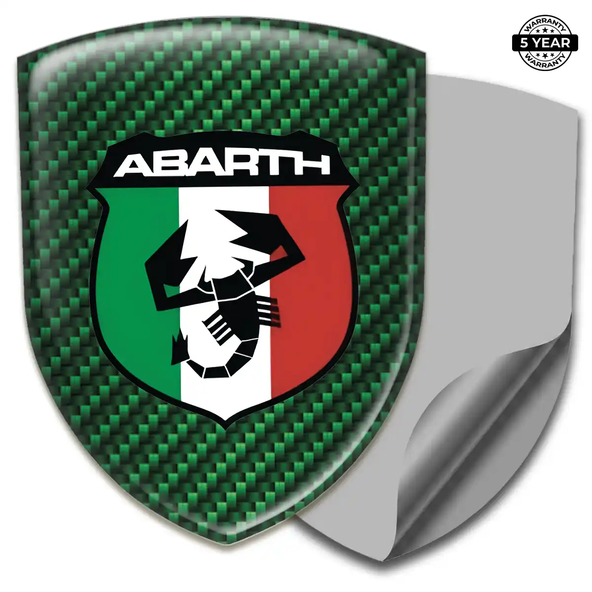 Abarth Silicone Badge Street Tuning