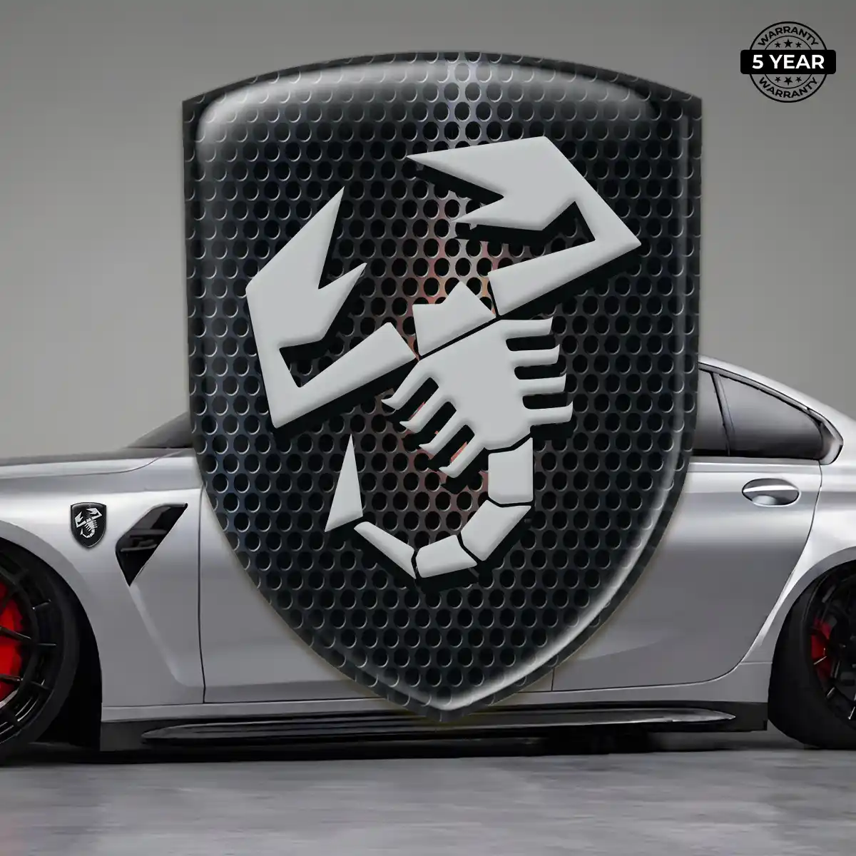 Abarth Silicone Badge Superior Craft