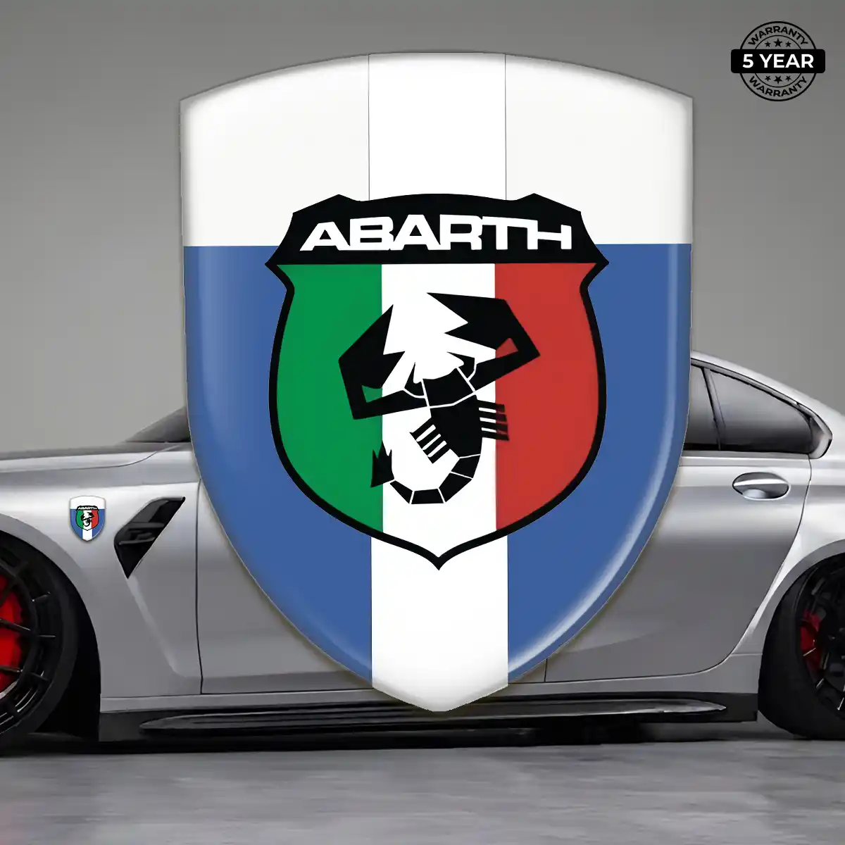 Abarth Silicone Emblem Auto Tuning