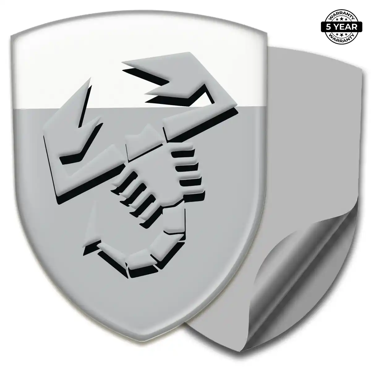 Abarth Silicone Emblem Cabin Style