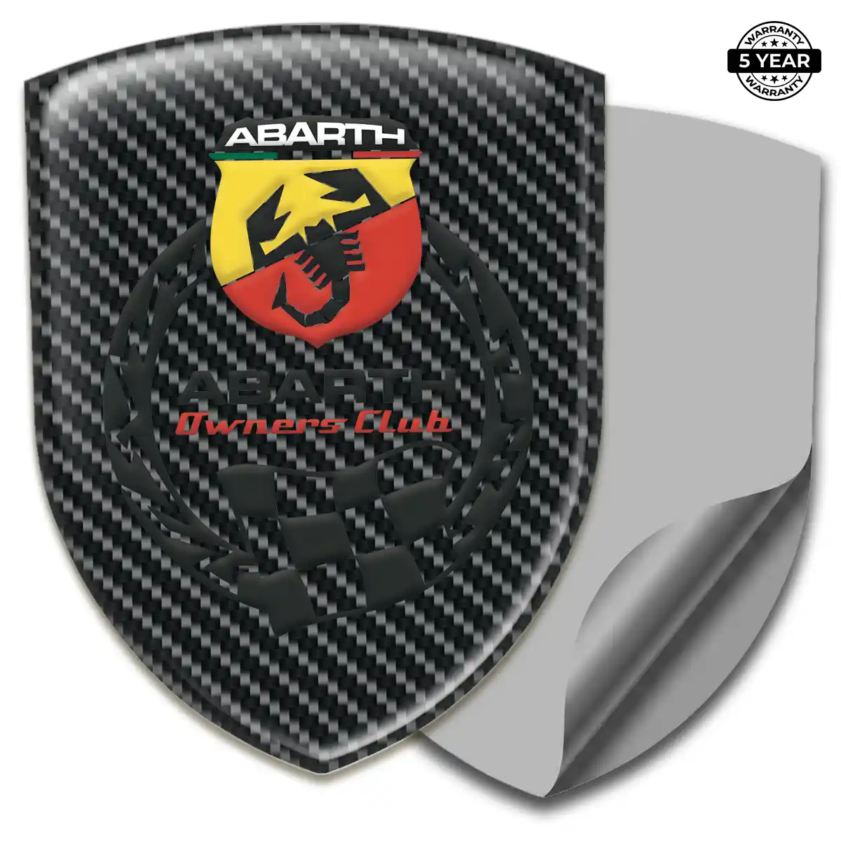 Abarth Silicone Emblem Deluxe Edition