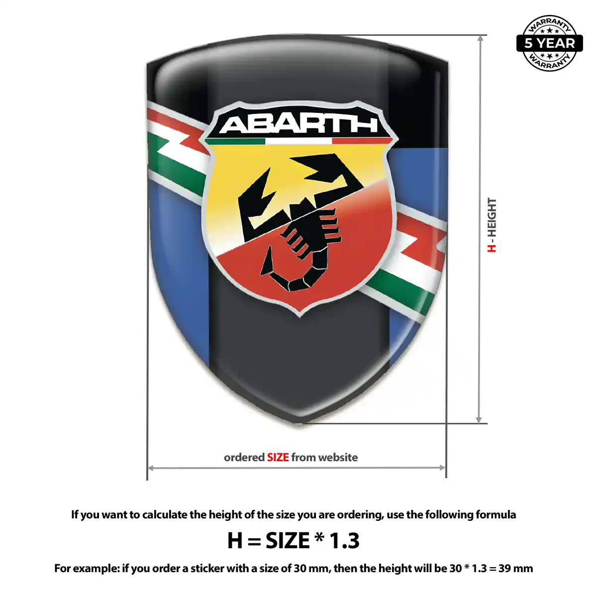 Abarth Silicone Emblem Elite Edition