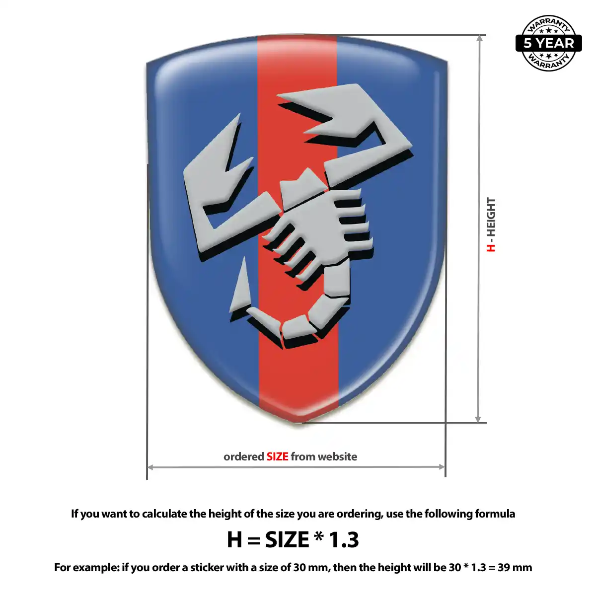 Abarth Silicone Emblem Elite Finish