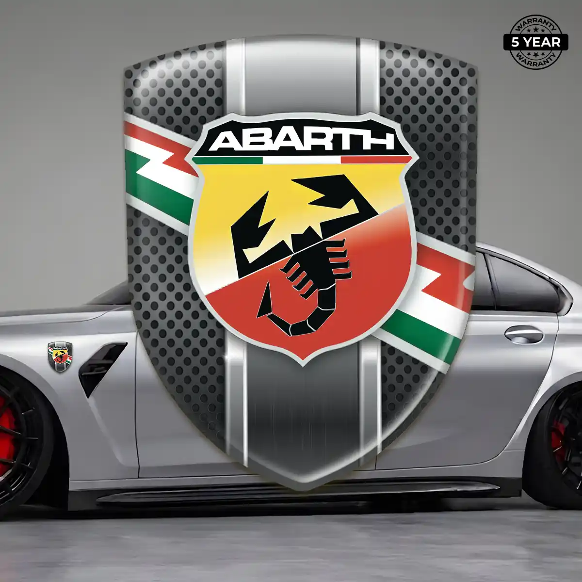 Abarth Silicone Emblem Exterior Luxe